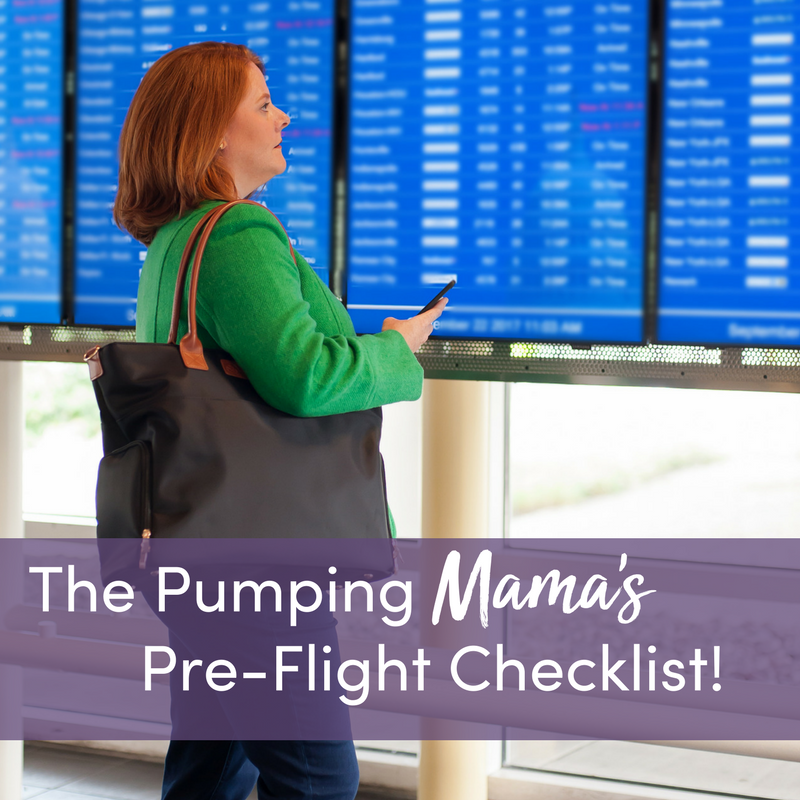 5 Travel Tips: The Pumping Mama's Pre-Flight Checklist