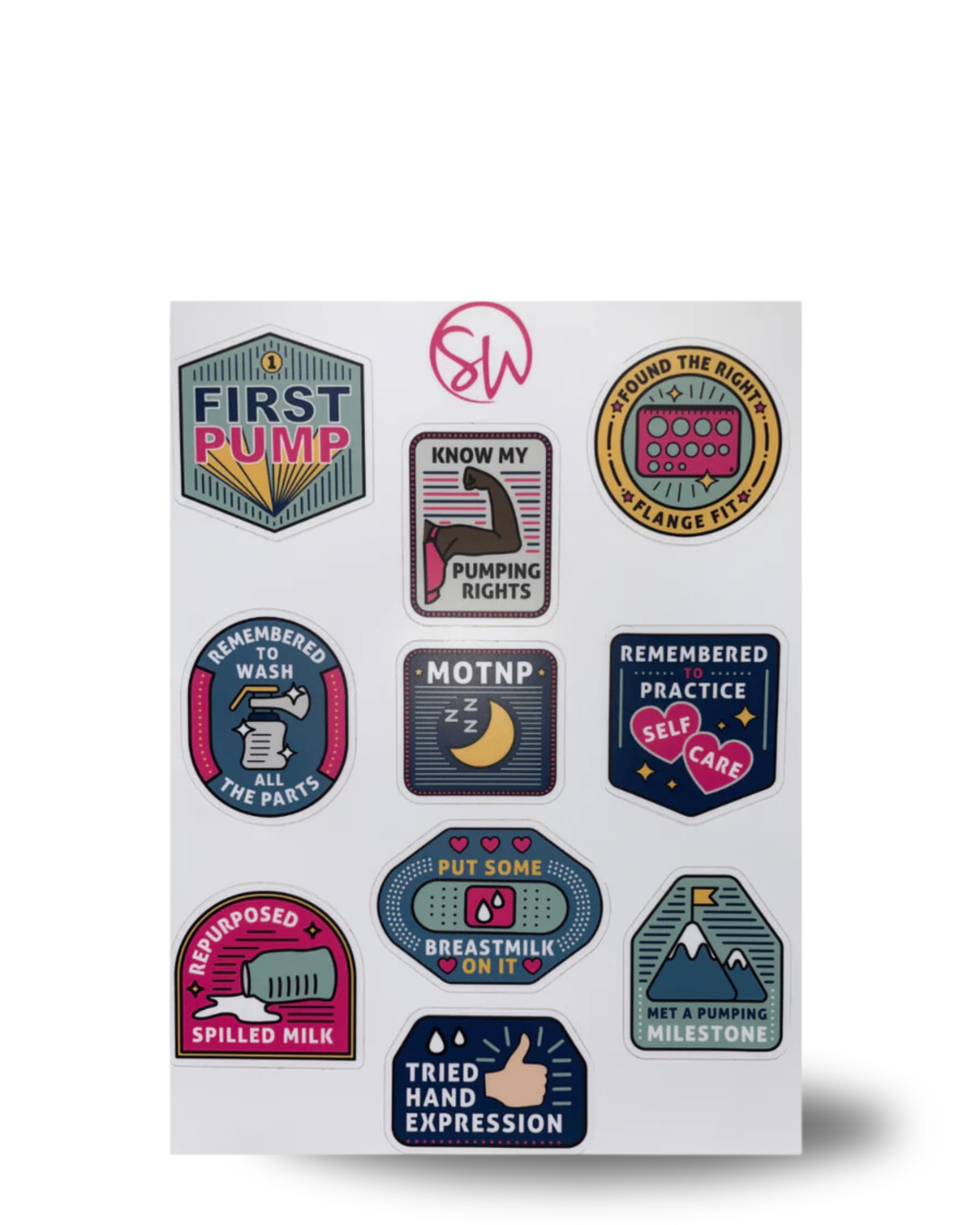 Celebrate Badge Stickers (only)