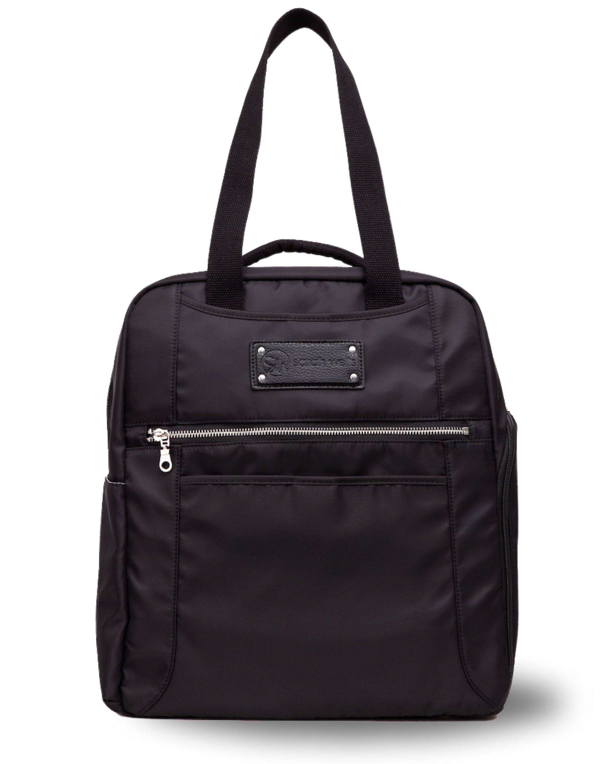Sarah Wells Kelly Breast Pump Backpack & Tote – Insulated Pocket, Laptop Sleeve & Easy-Clean Interior – Fits All Pumps for Moms