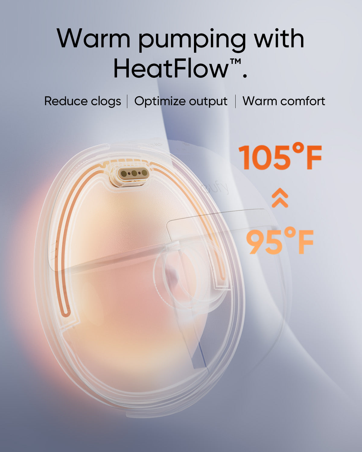 eufy S1 Pro Wearable Breast Pump with HeatFlow™ & Charging Case