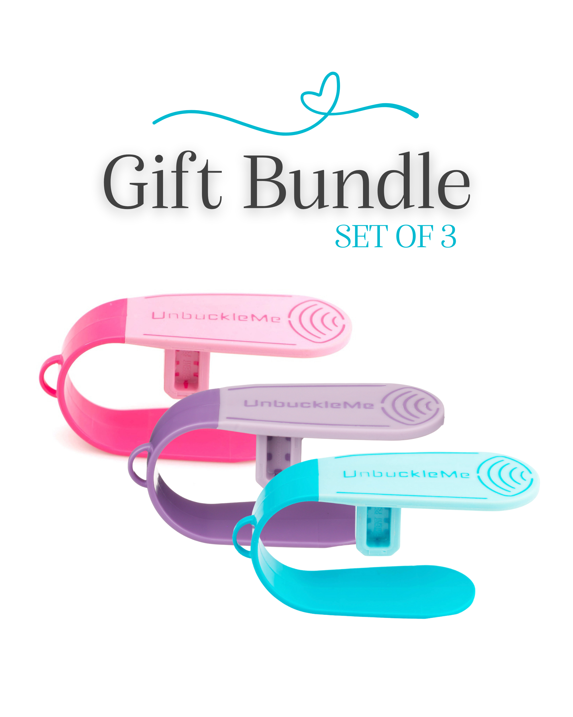 UnbuckleMe Set of 3 - Gift Bundle