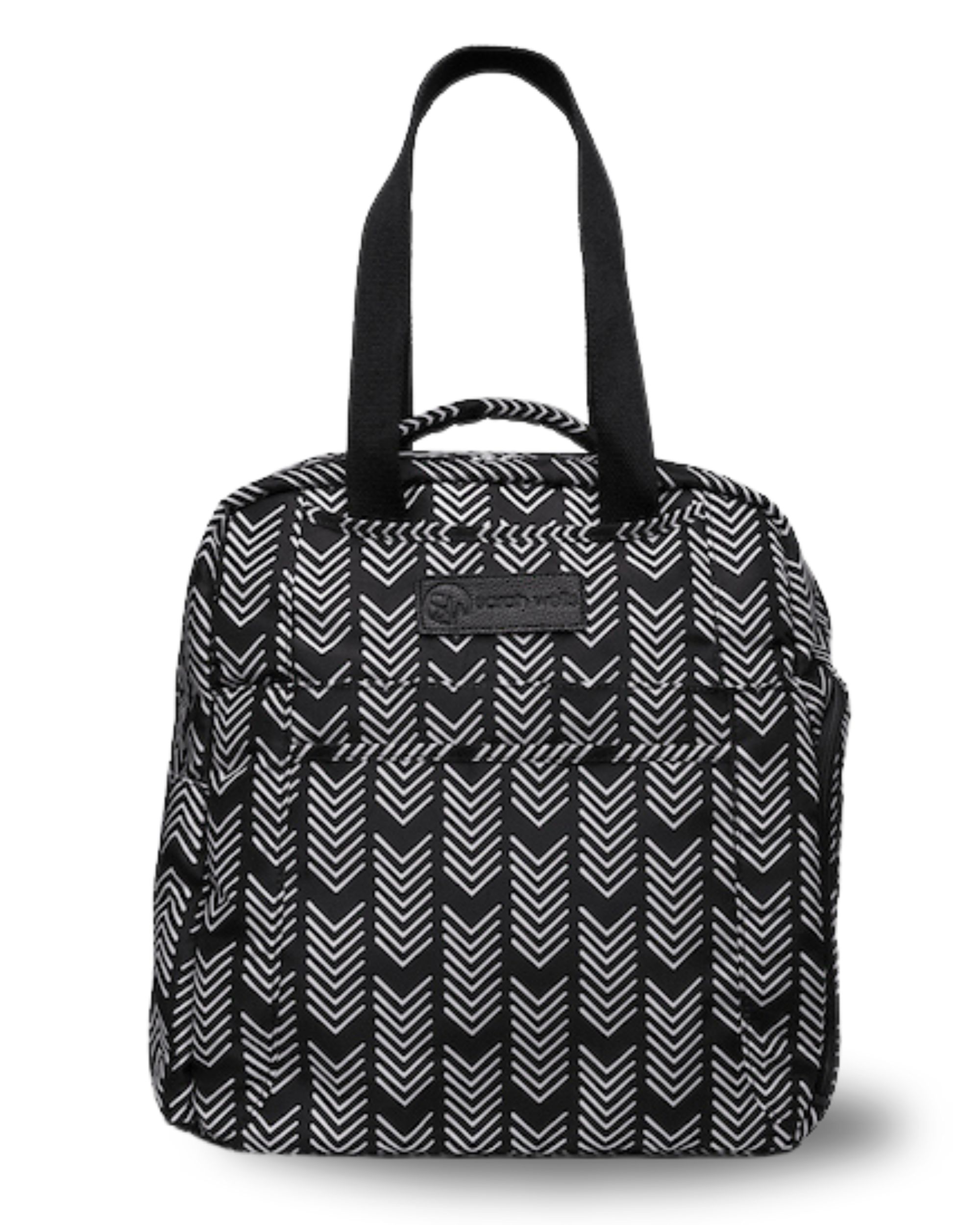 Kelly Breast Pump Backpack (B&W)