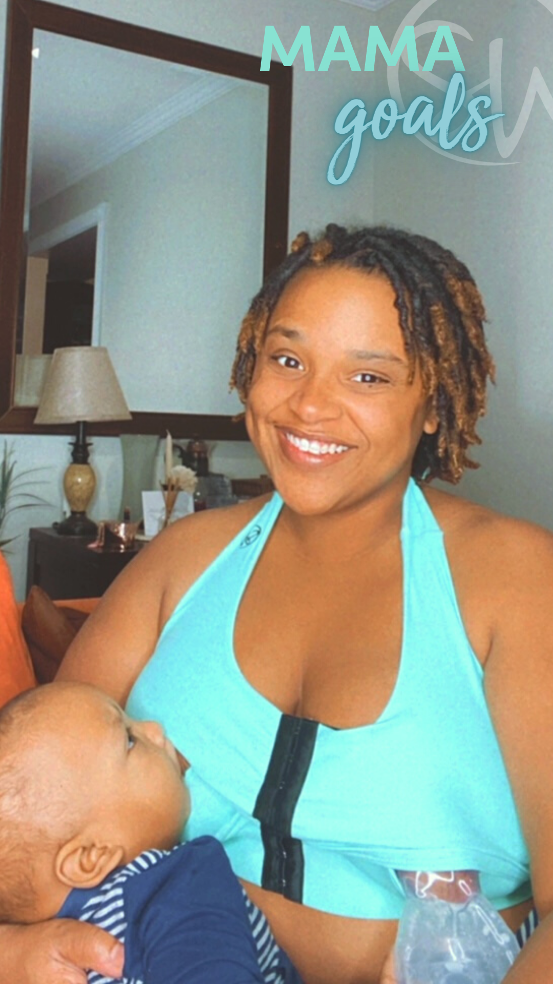 OUTLET Hands Free Pumping Goals Bra (Mint)