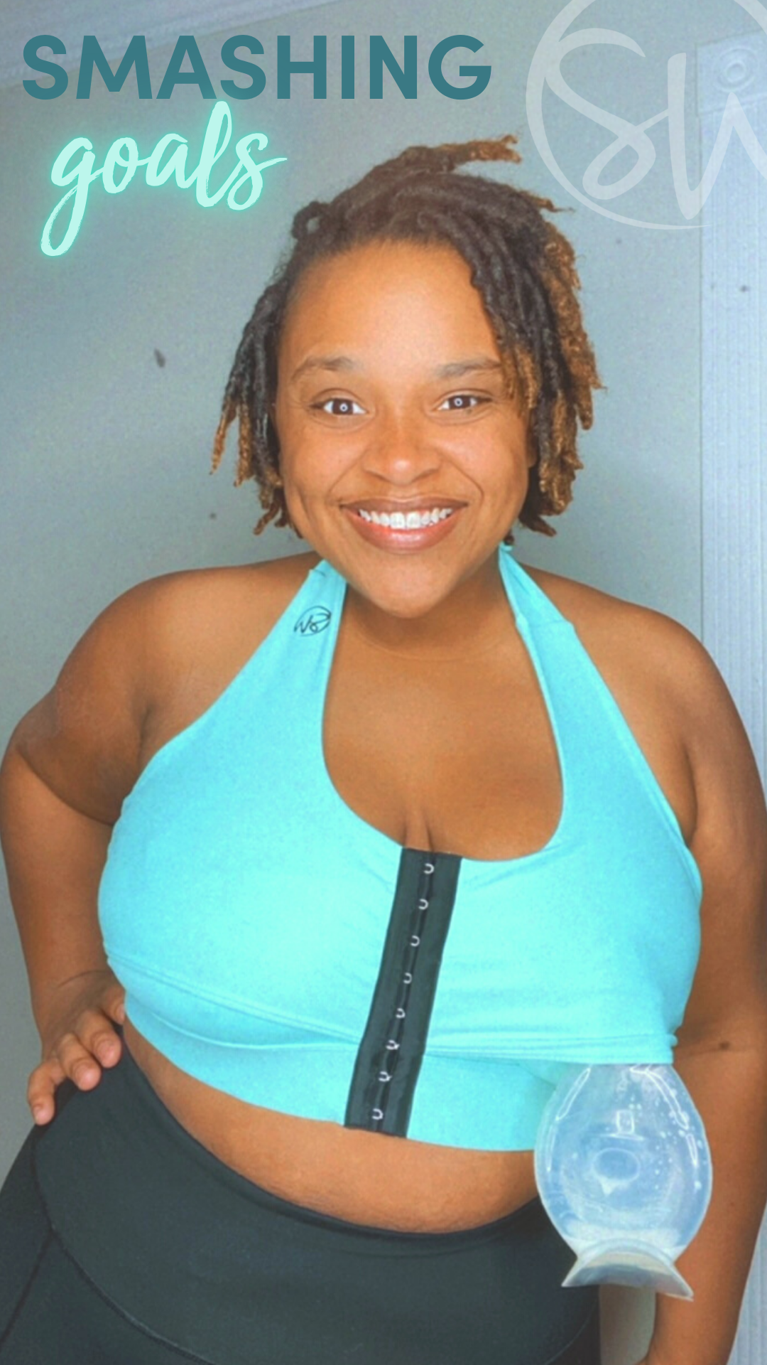 OUTLET Hands Free Pumping Goals Bra (Mint)