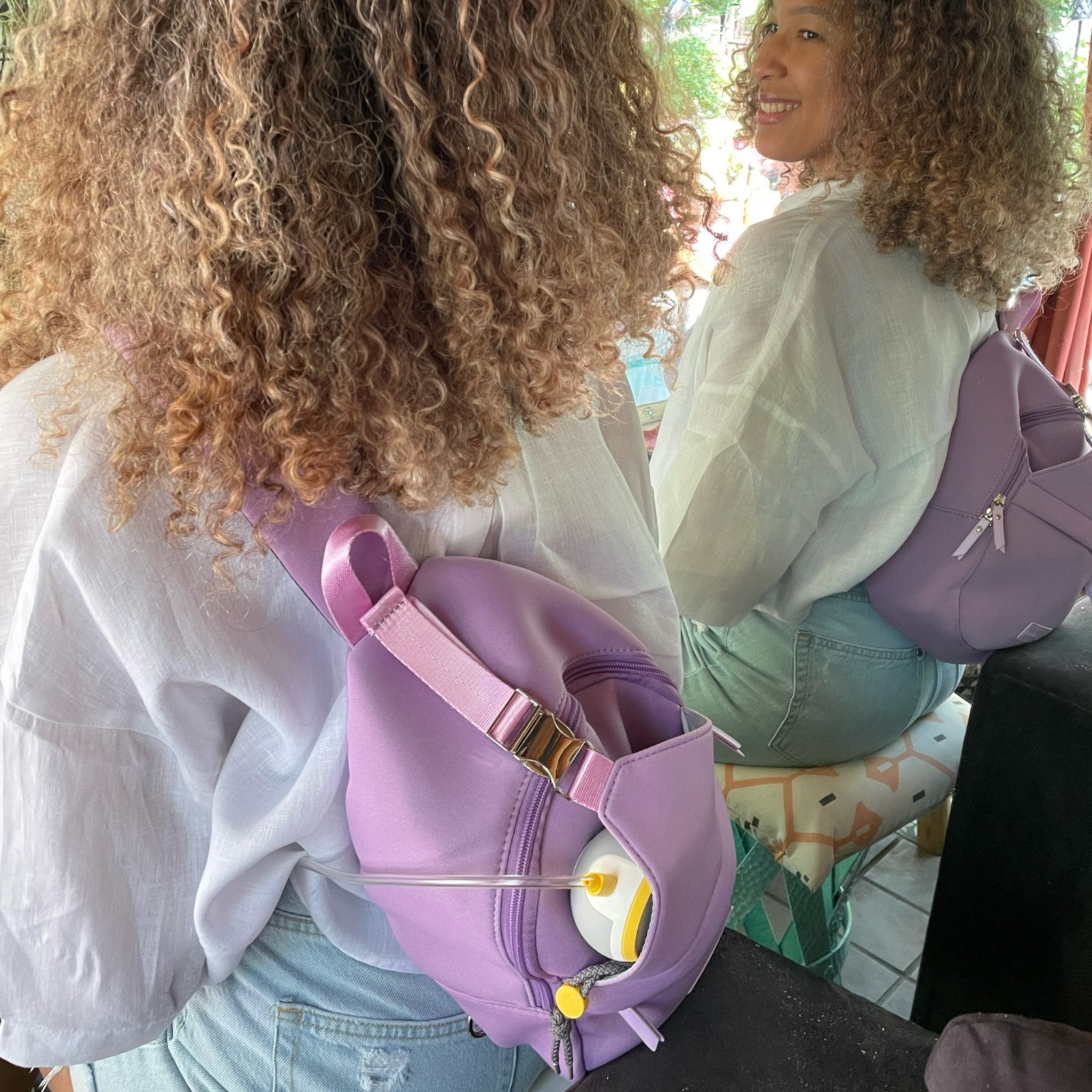 OUTLET Allie Breast Pump Sling Bag (Lavender)