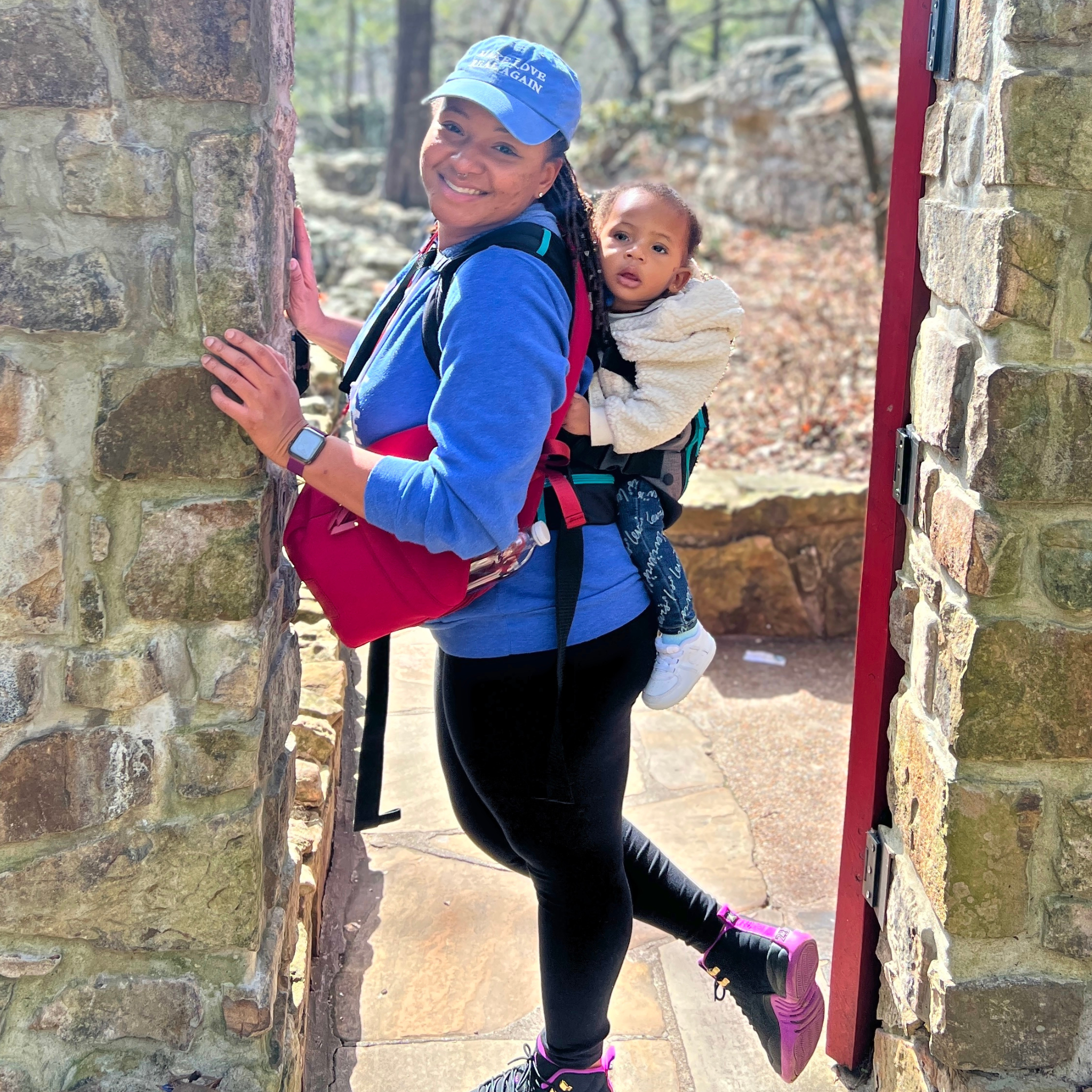 Allie Breast Pump Sling Bag (Ruby)