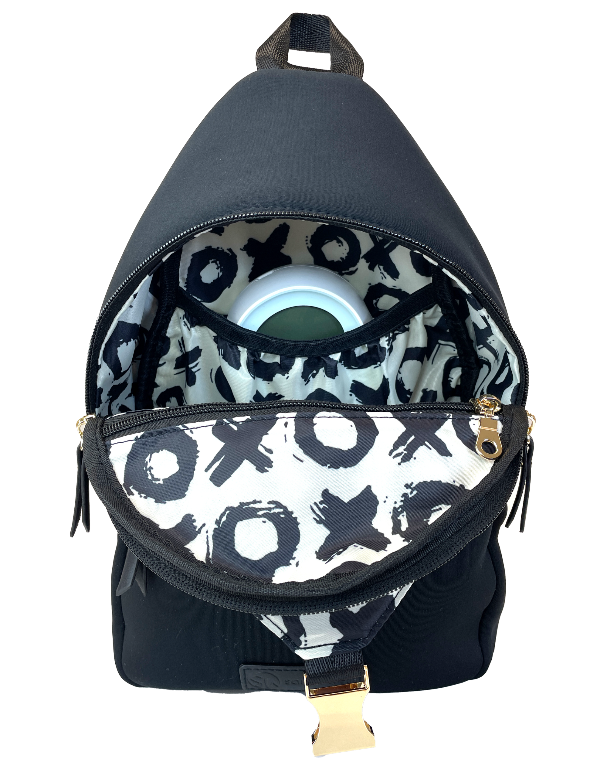 Allie Breast Pump Sling Bag (Black XOXO)