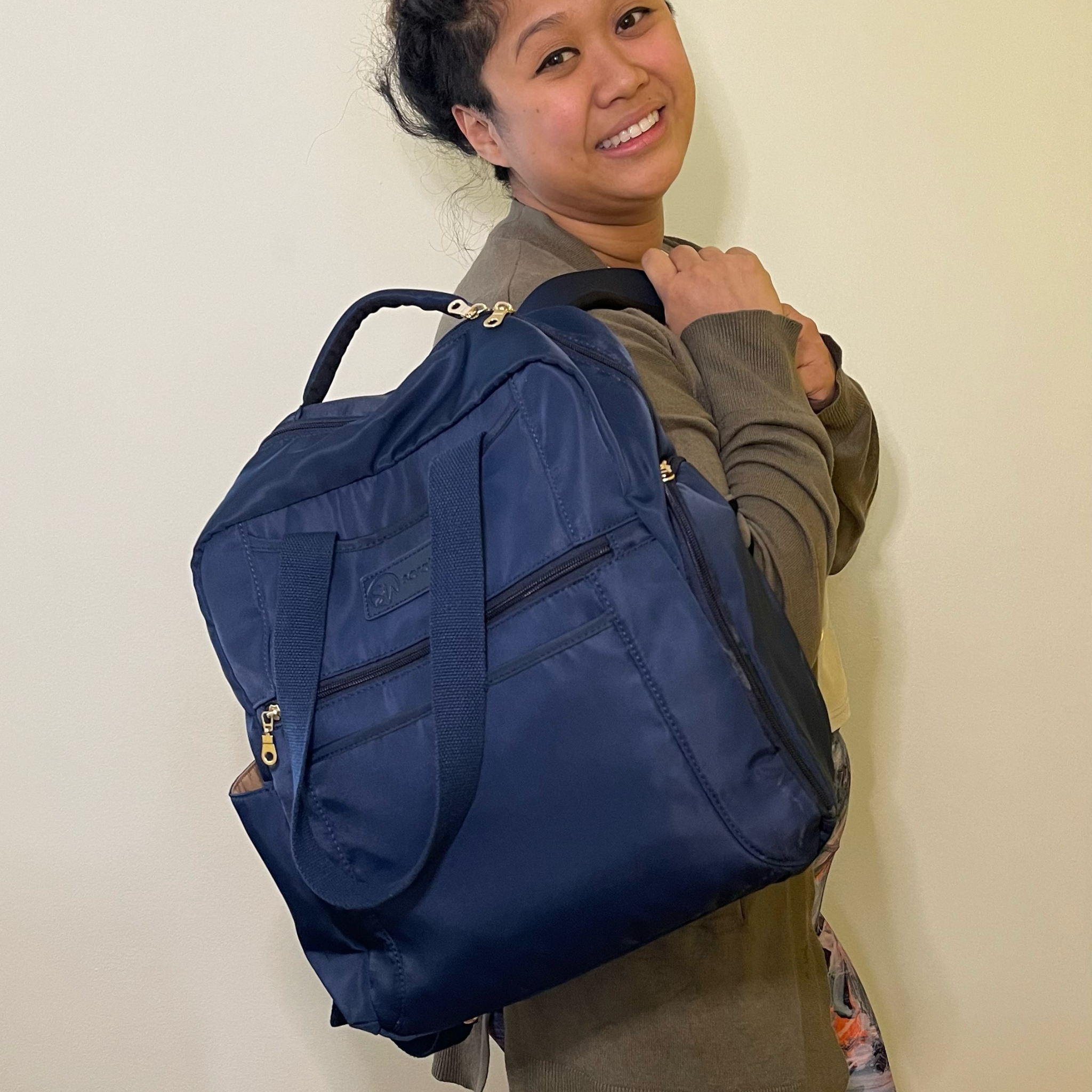 Kelly Breast Pump Backpack (Indigo)