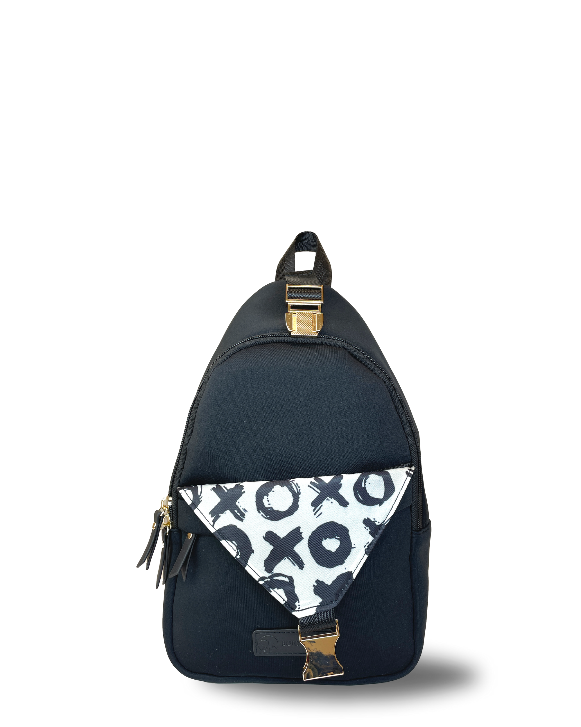 Allie Breast Pump Sling Bag (Black XOXO)