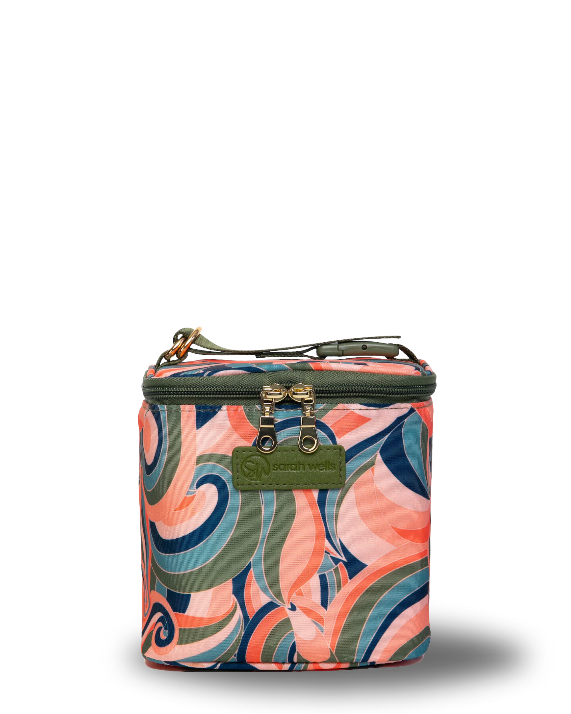 Cold Gold Breastmilk Cooler Bag (Ice Pack Included) (Groovy)