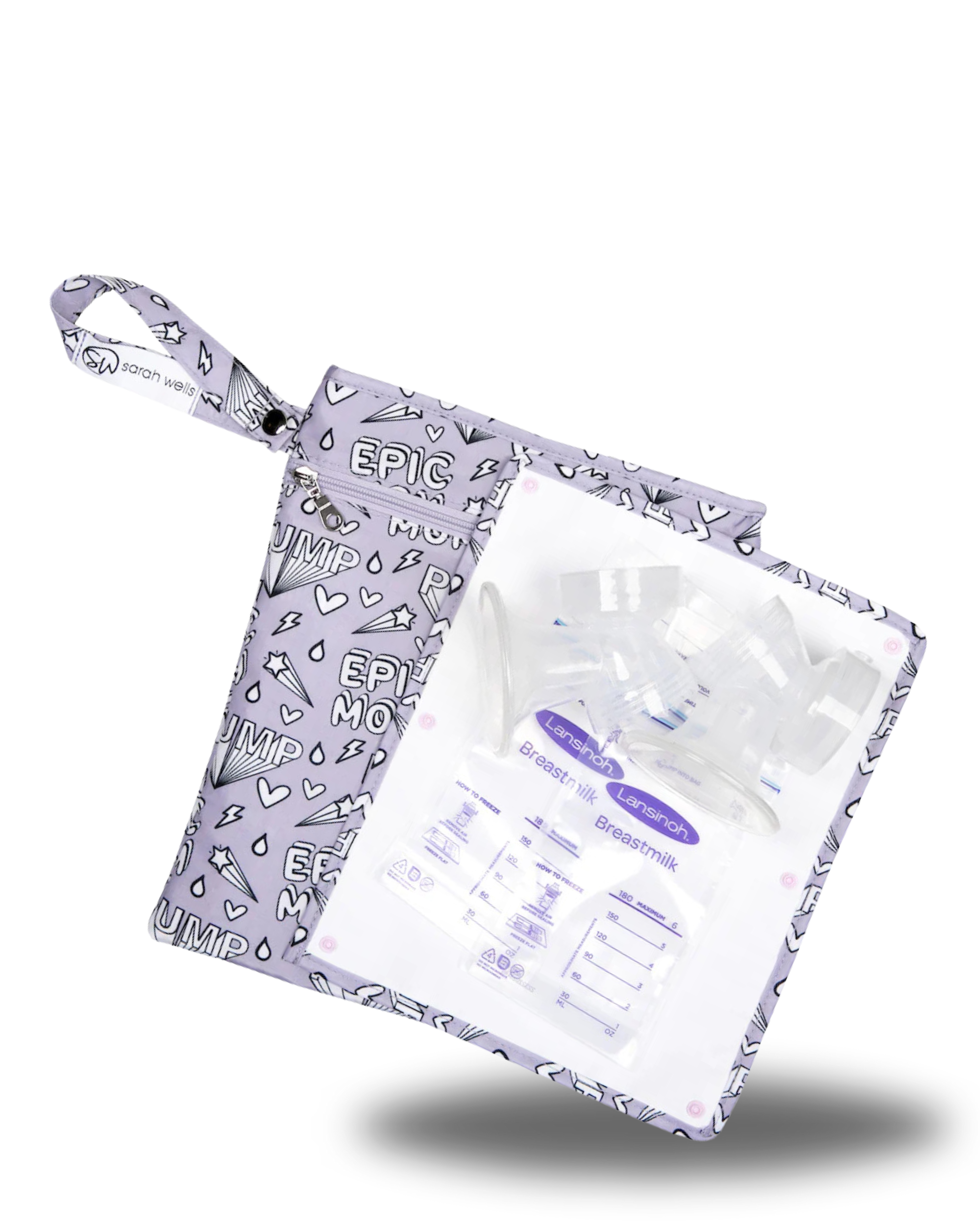 Pumparoo Wet/Dry Bag with Staging Mat® (Coloring This Bag!)