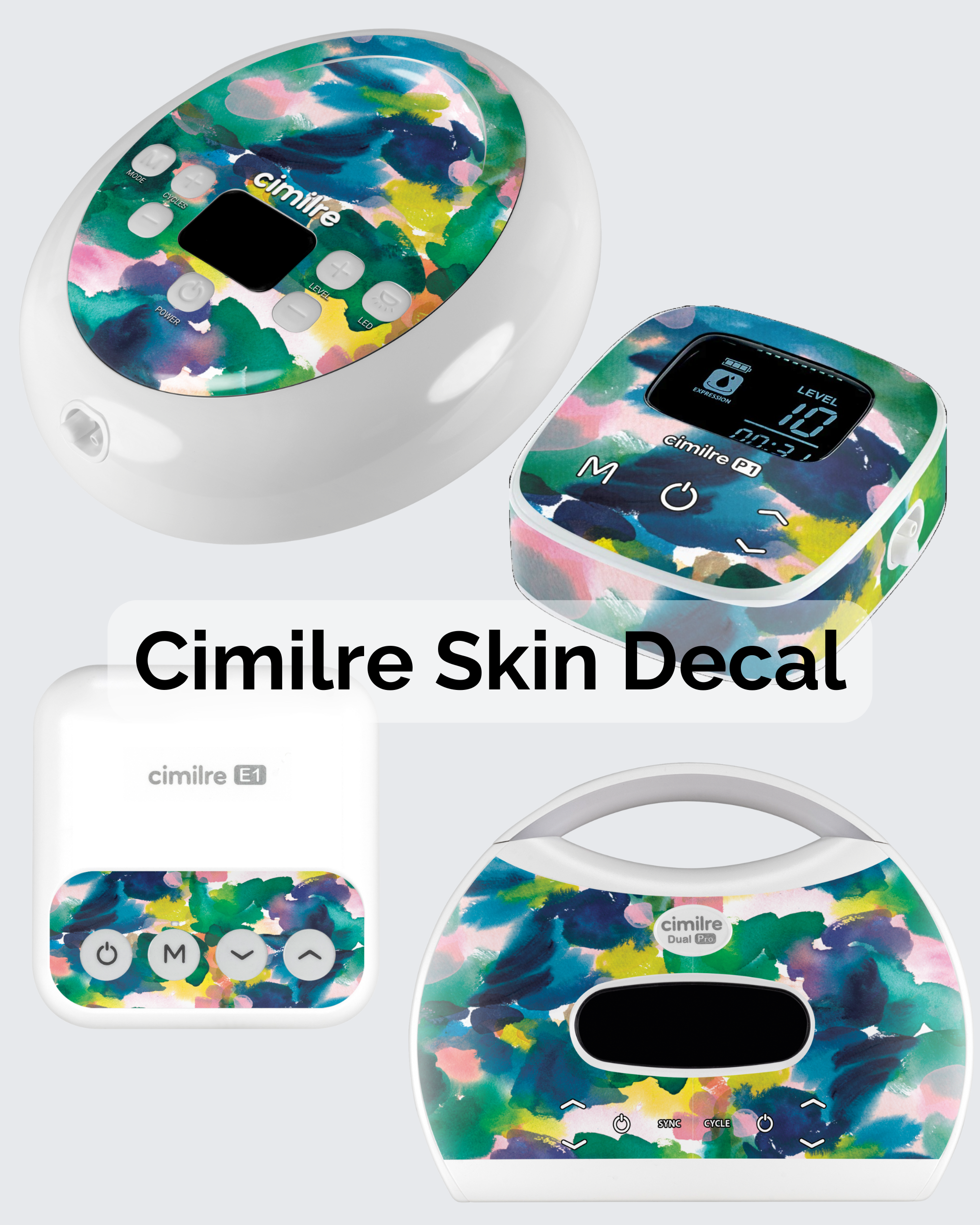 Cimilre Skin Decals (Aquarelle)