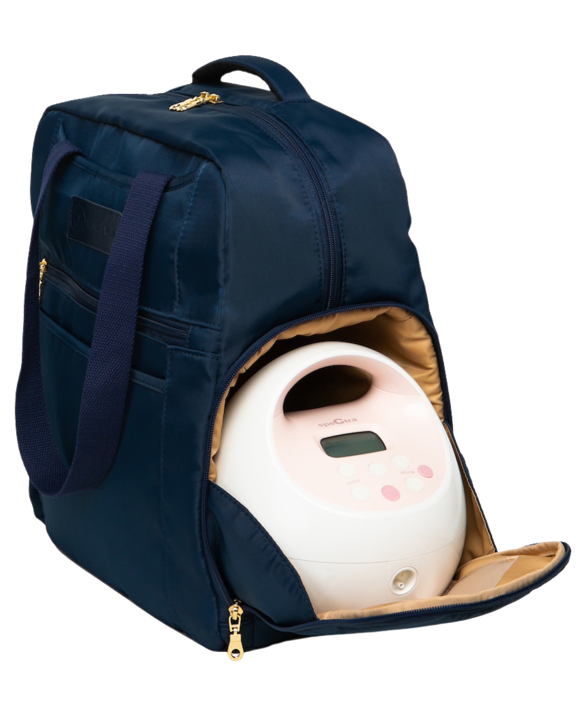Sarah Wells Kelly Breast Pump Backpack & Tote – Insulated Pocket, Laptop Sleeve & Easy-Clean Interior – Fits All Pumps for Moms