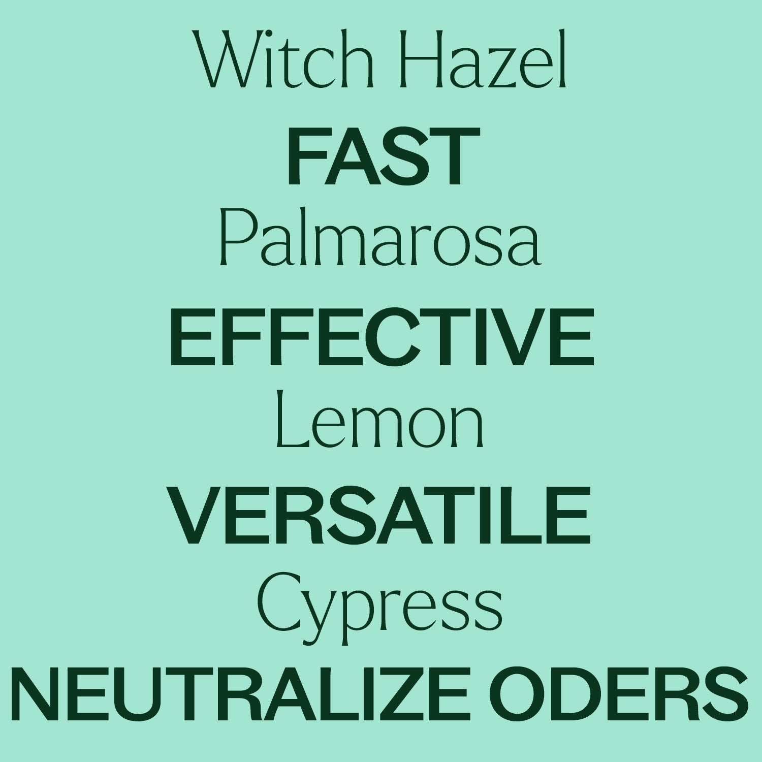 Deodorizing Spray