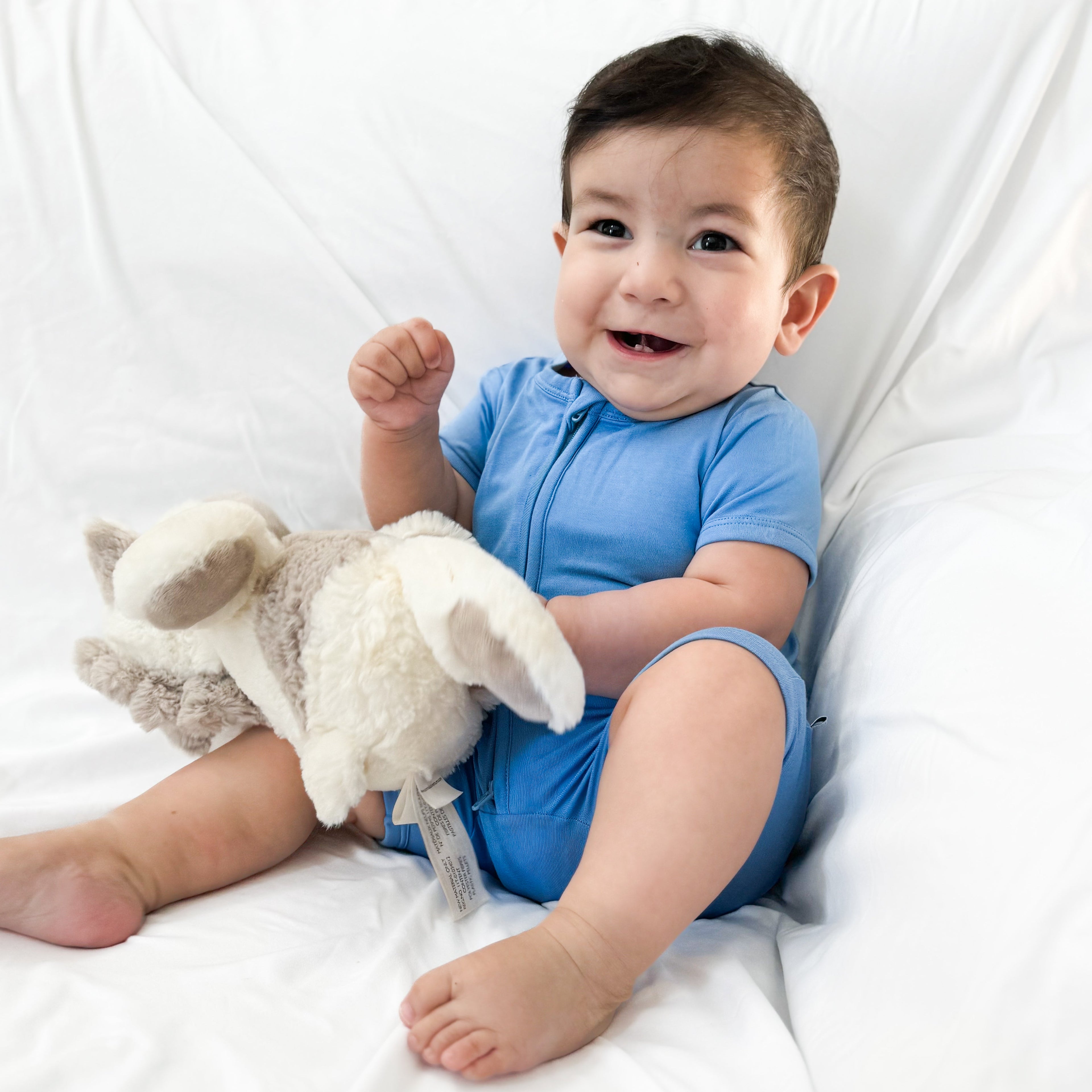 Azure Shorty Romper