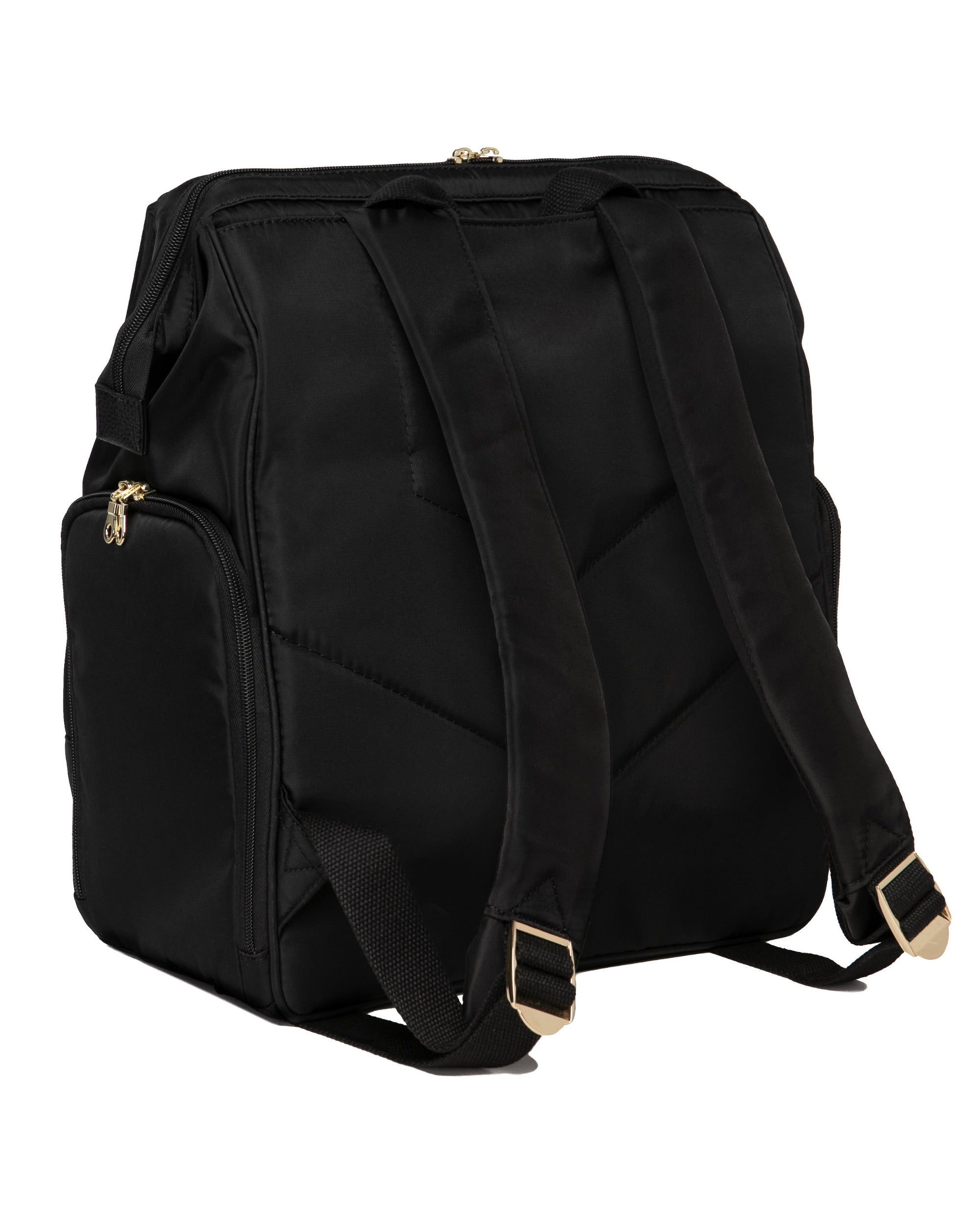 Sarah Wells Norah Breast Pump Backpack โ Pumping Bag with Insulated Milk Storage, Laptop Sleeve & Wide-Open Frame