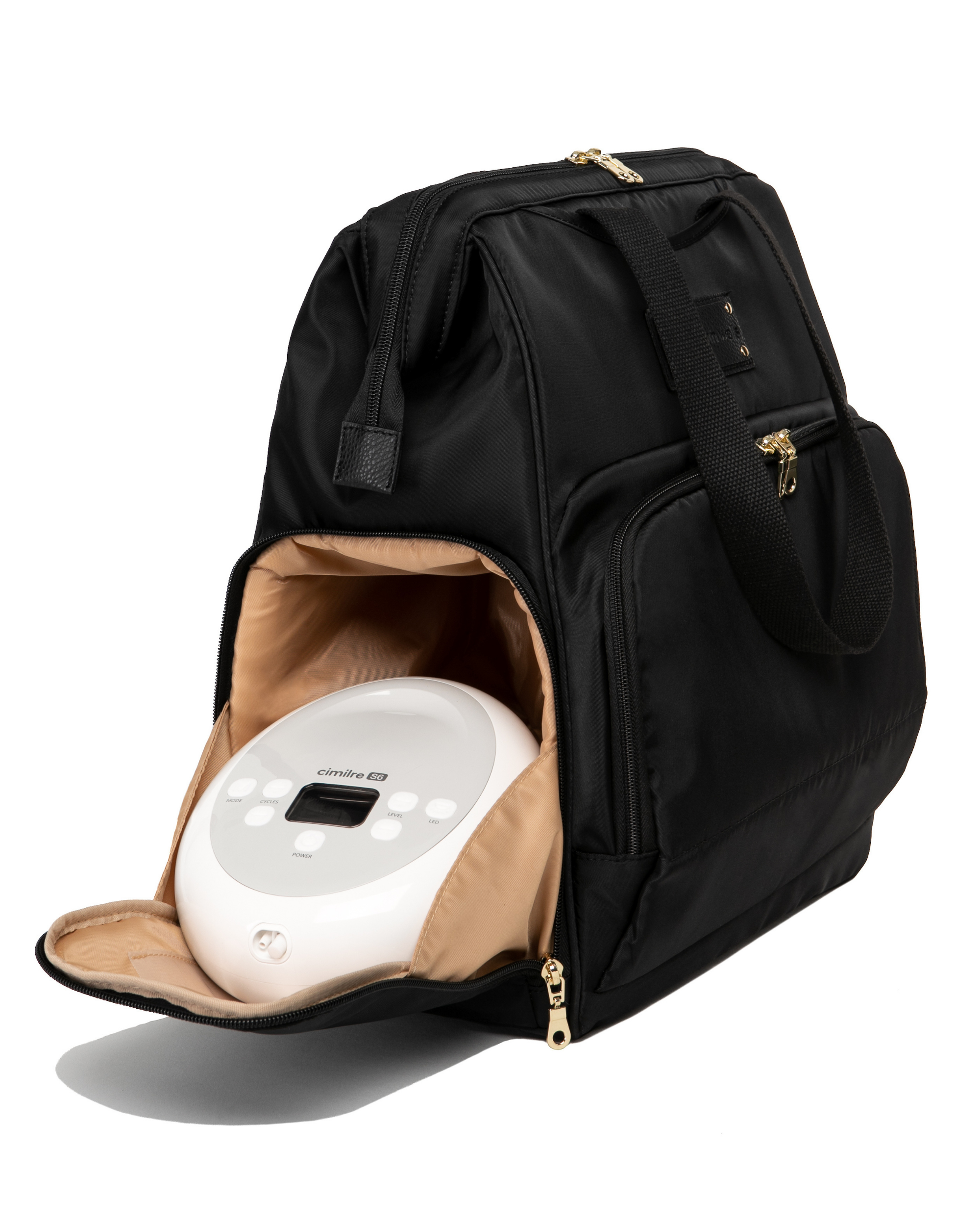 Norah Breast Pump Backpack (Black)