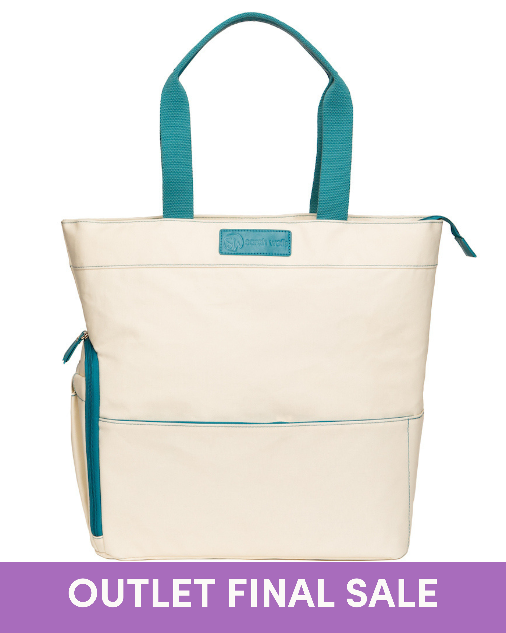 OUTLET Austin Canvas Tote (Tidal Blue)