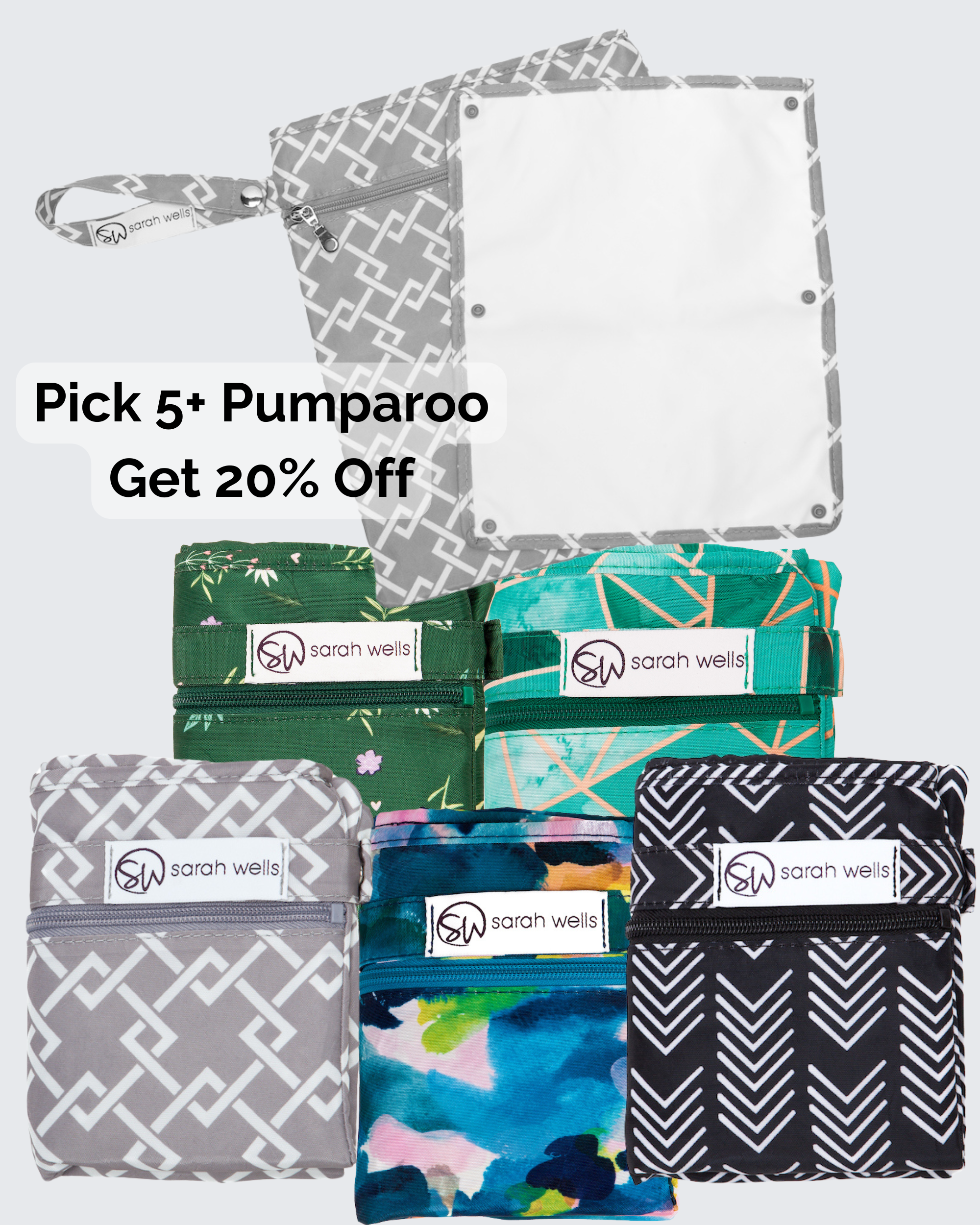 Buy Any 5 or More Get 20% Off Pumparoo Pack