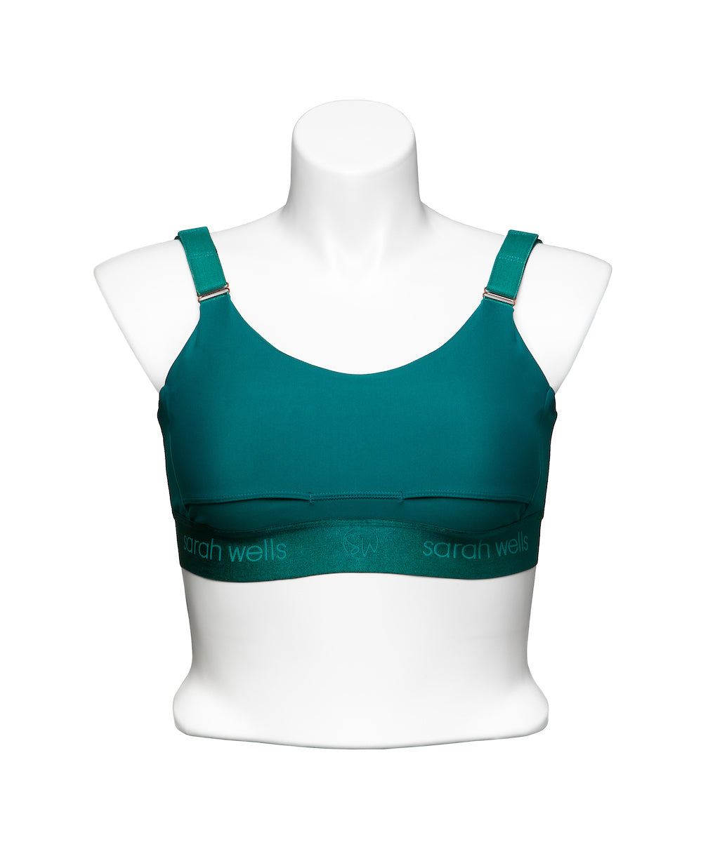Journey Hands Free Affirmation Pumping Bra (Deep Teal)