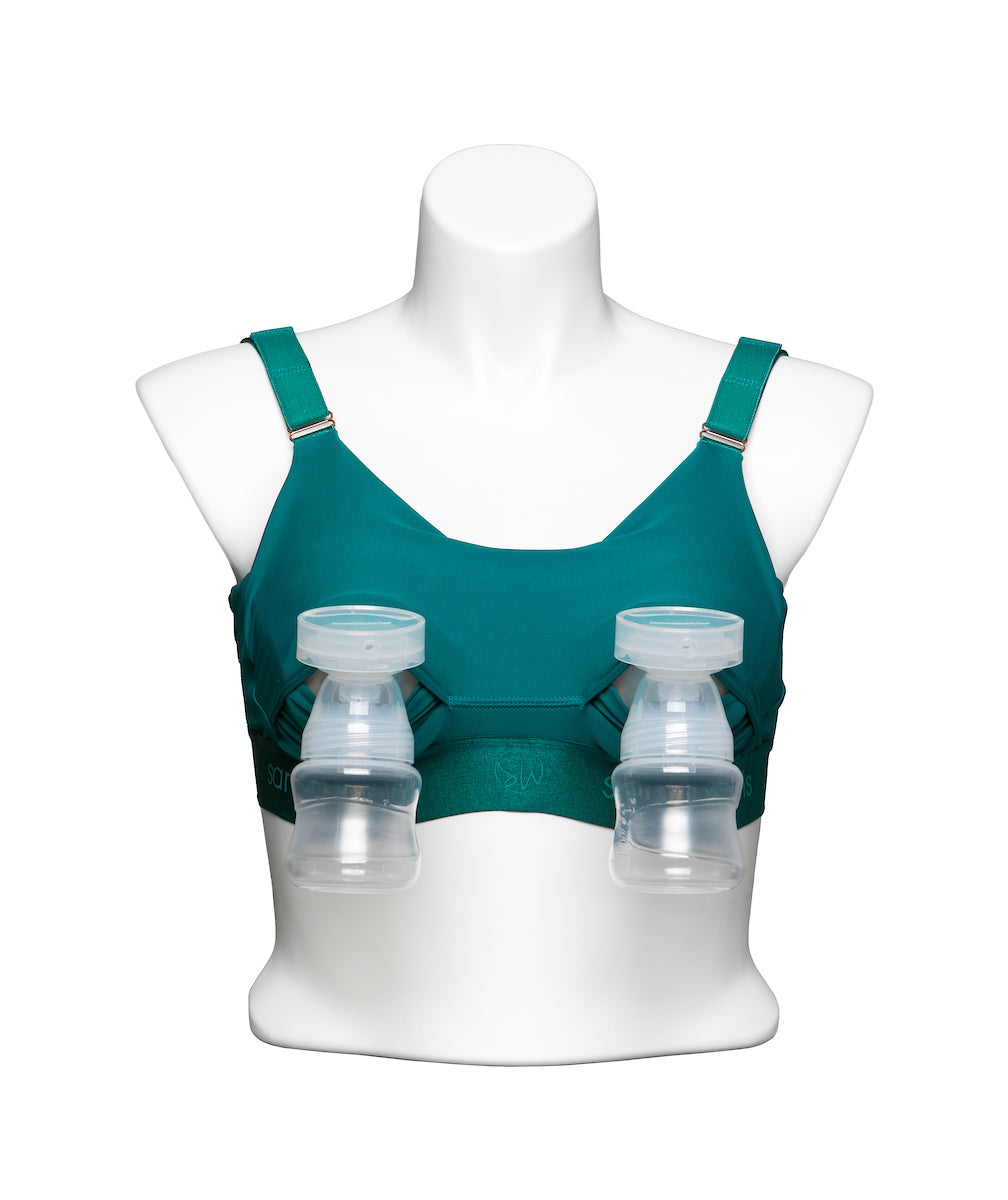 Journey Hands Free Affirmation Pumping Bra (Deep Teal)