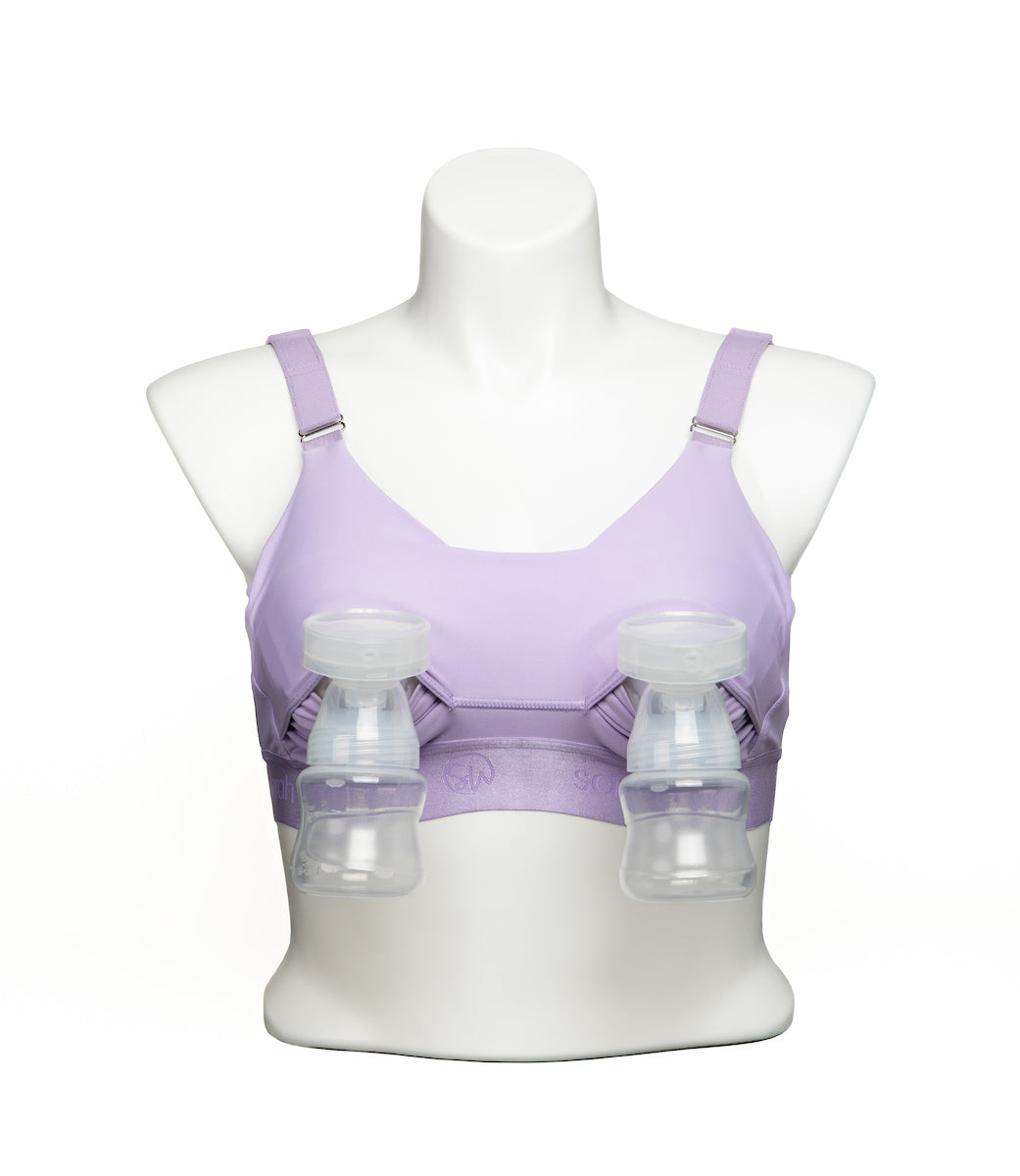 Journey Hands Free Pumping Bra (Lavender)