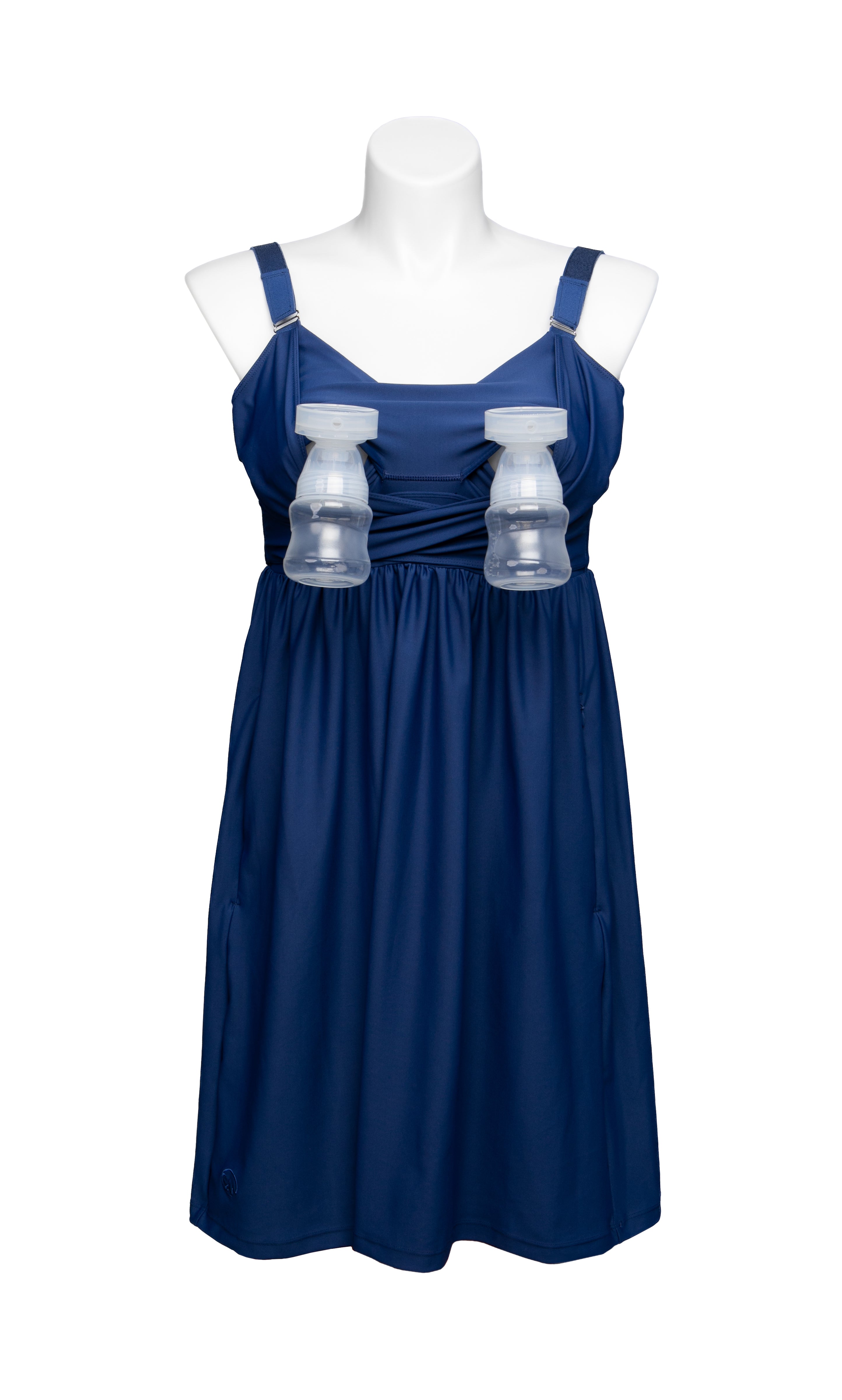 Journey Hands Free Pumping Lounge Dress (Midnight)