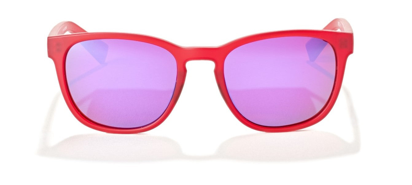 Belmont Polarized in Crystal Red