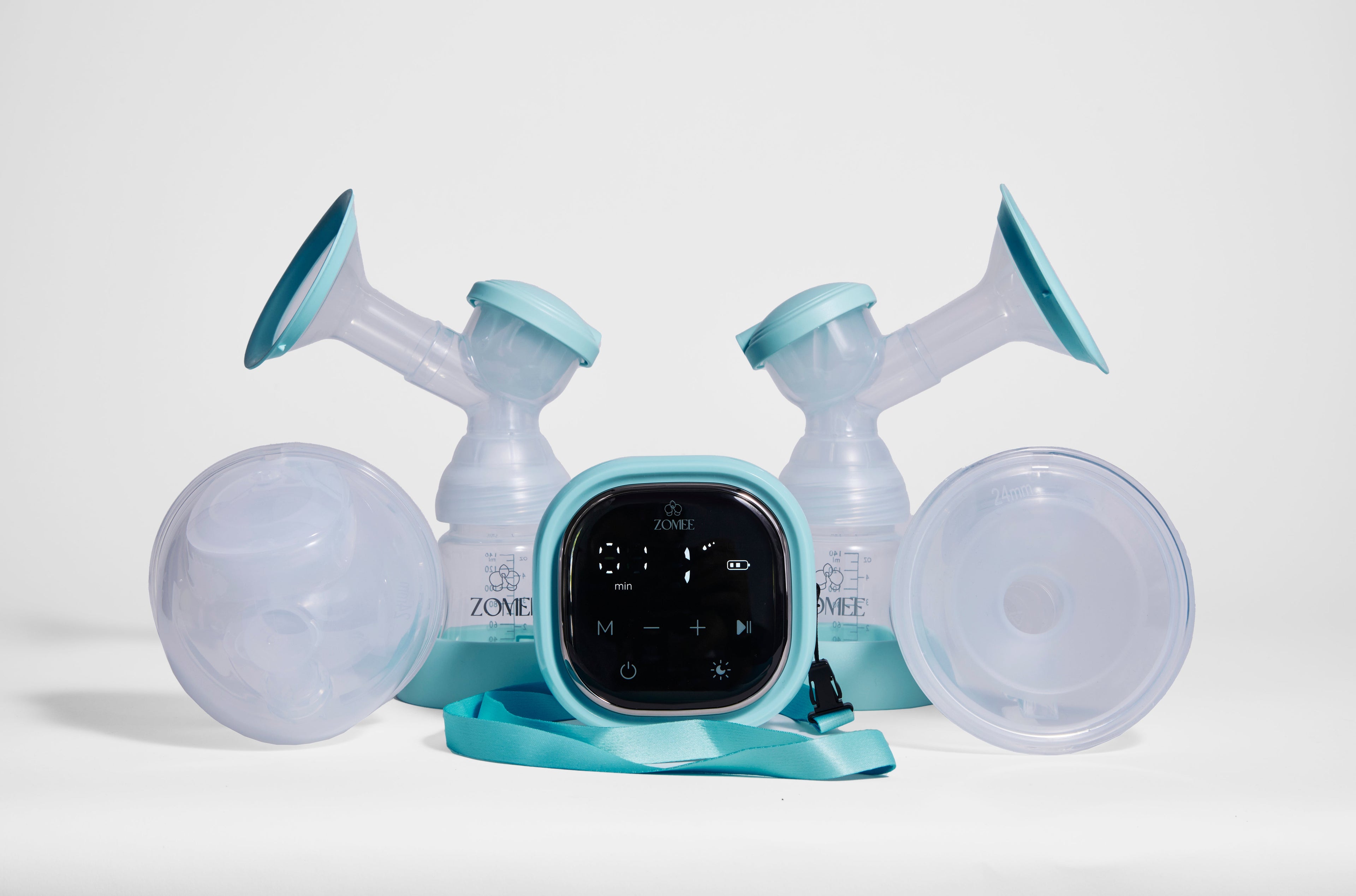 Z2 Pump & Silicone Hands Free Collection Cups Bundle