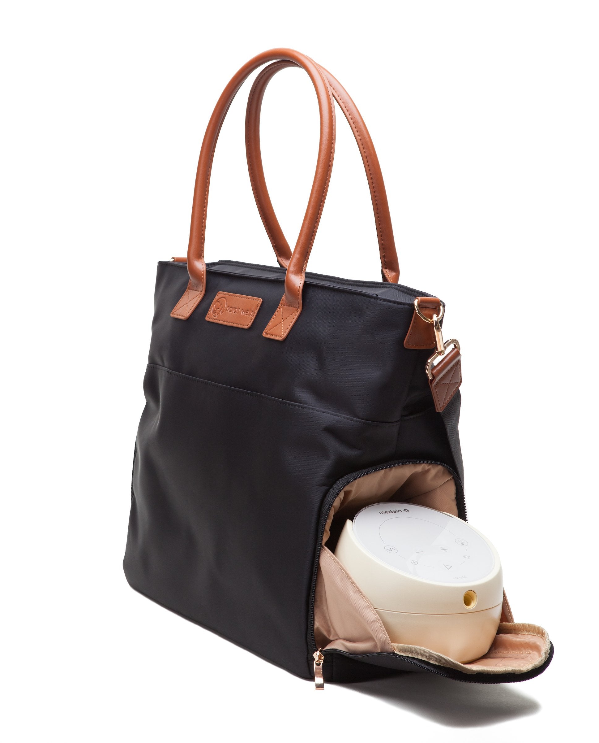 Abby (Black) / Breast Pump Bags & Accessories from Sarah Wells