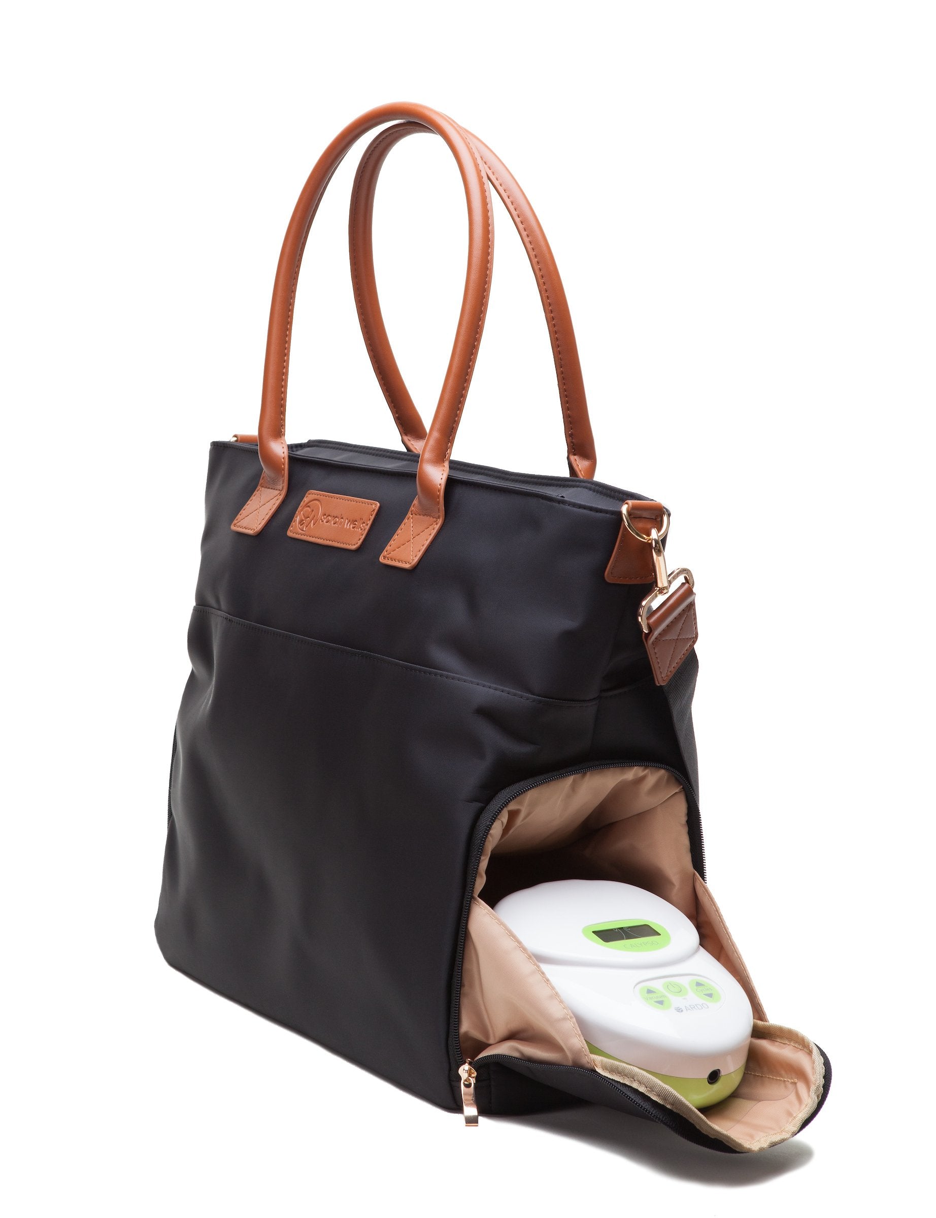 Abby (Black) / Breast Pump Bags & Accessories from Sarah Wells
