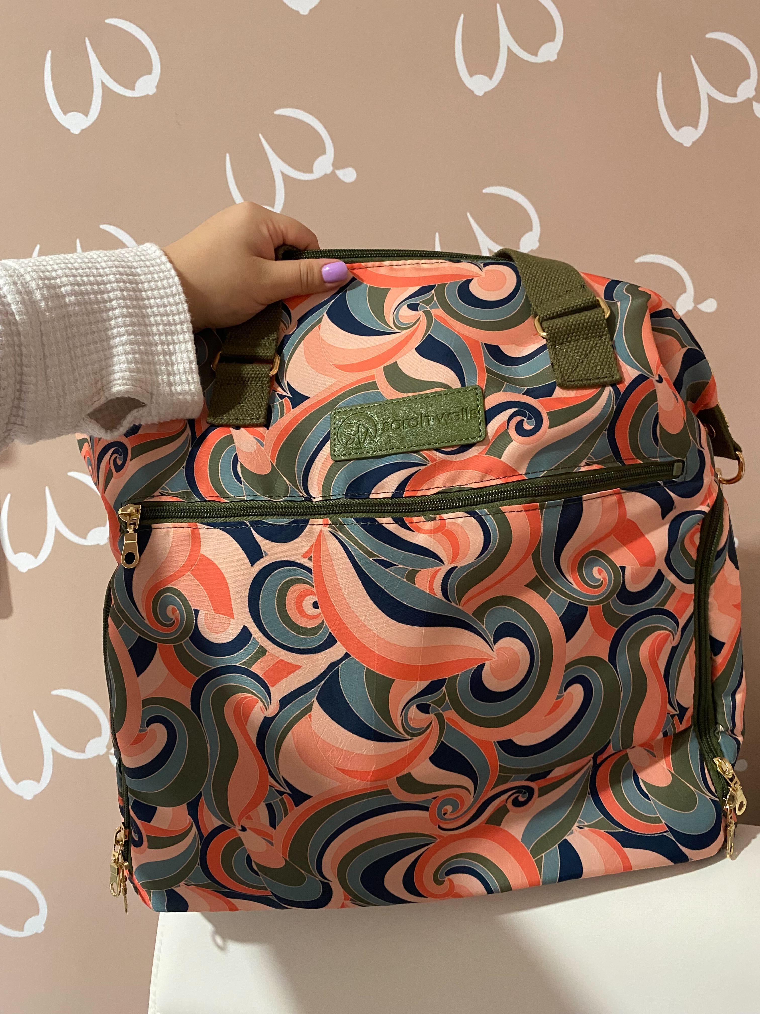 Lizzy Breast Pump Tote (Groovy)