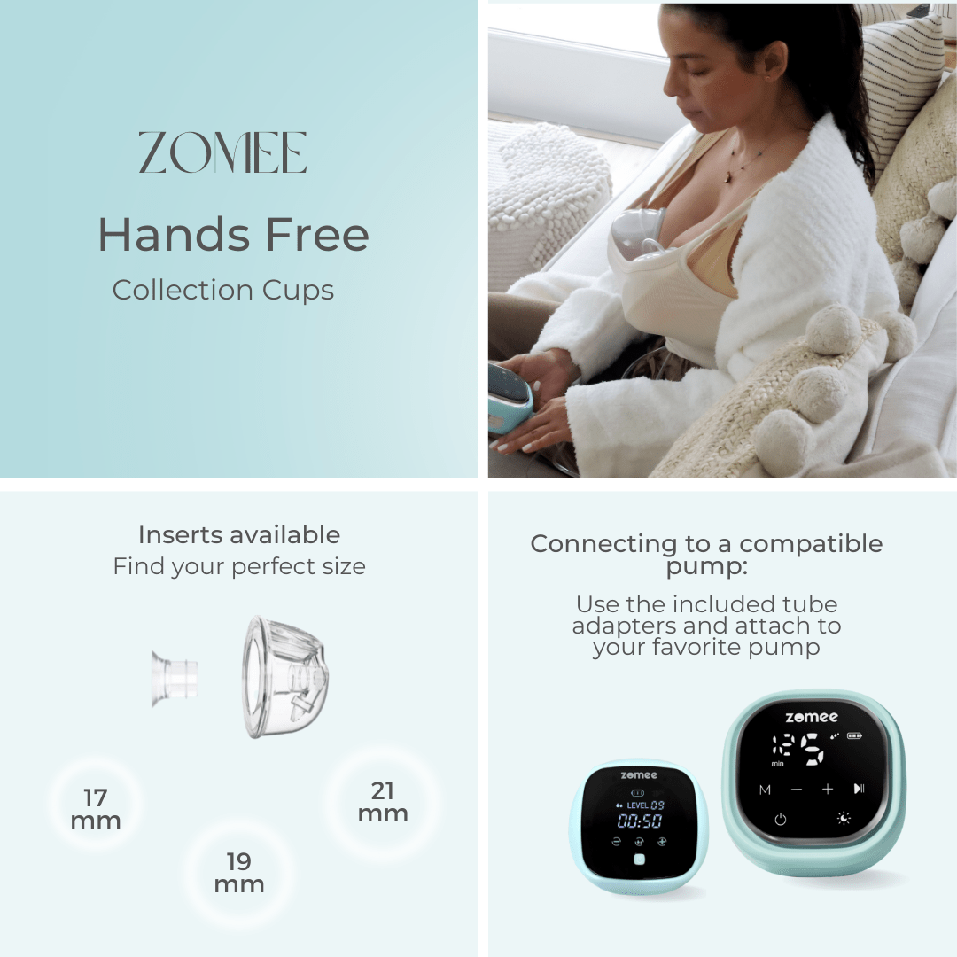 Silicone Hands Free Collection Cups