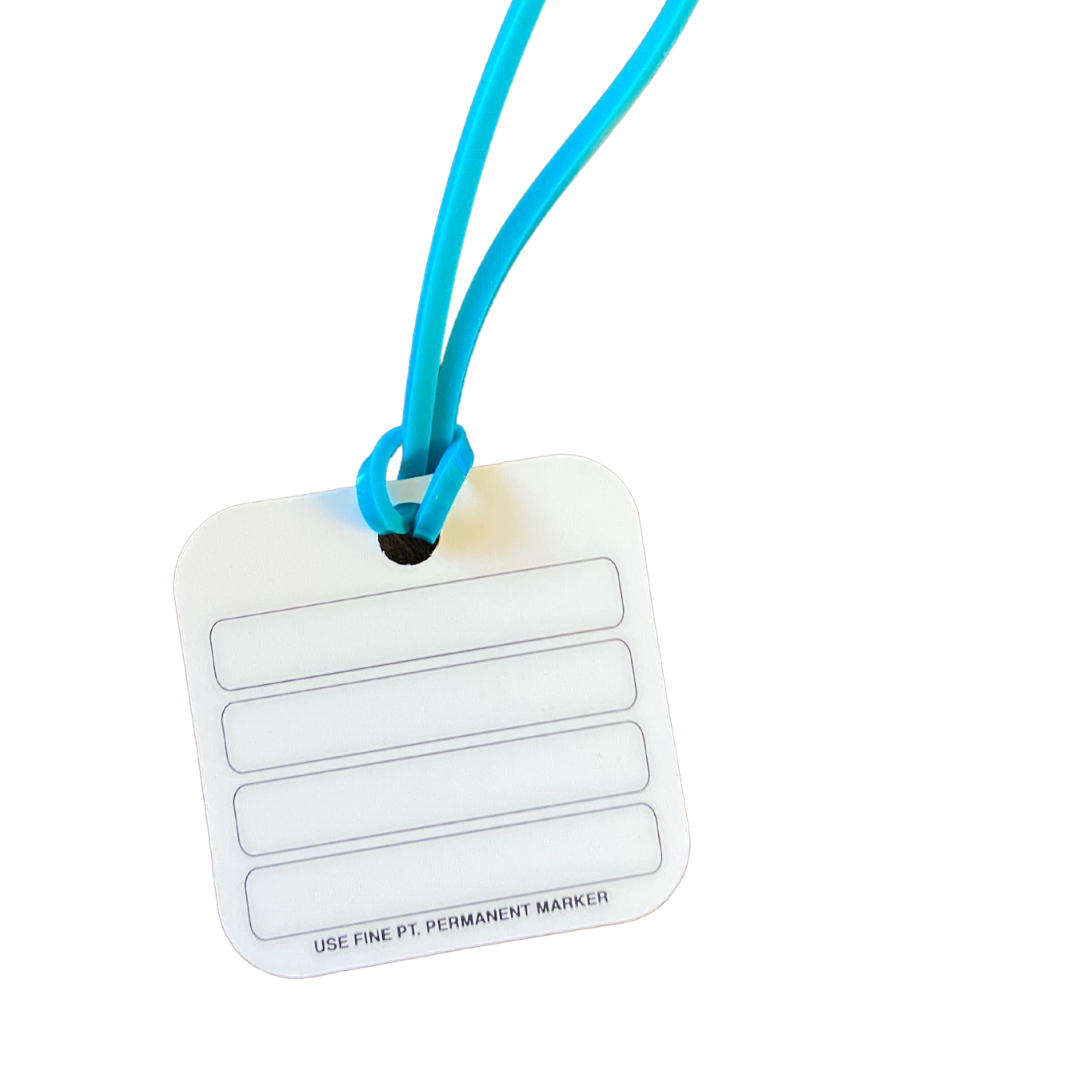 Sarah Wells Milk on the Move Luggage Tag