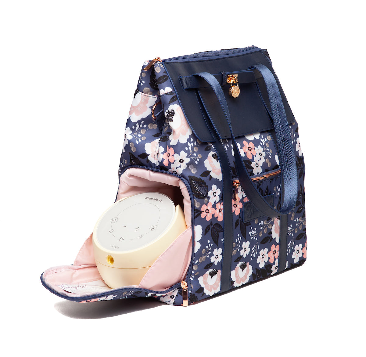 Marie (Le Floral) / Breast Pump Bags & Accessories from Sarah Wells