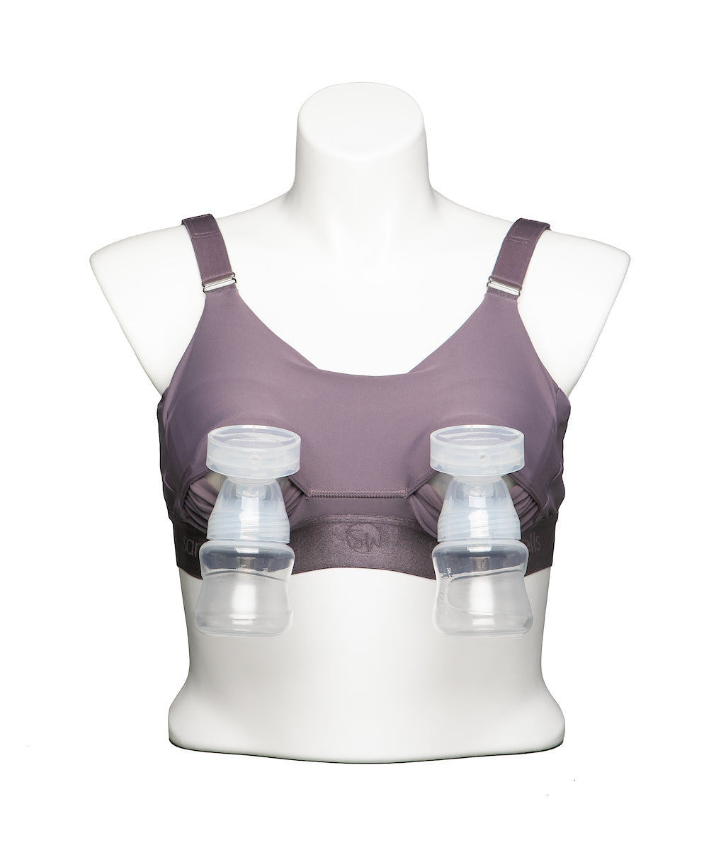 Journey Hands Free Pumping Bra (Aubergine)