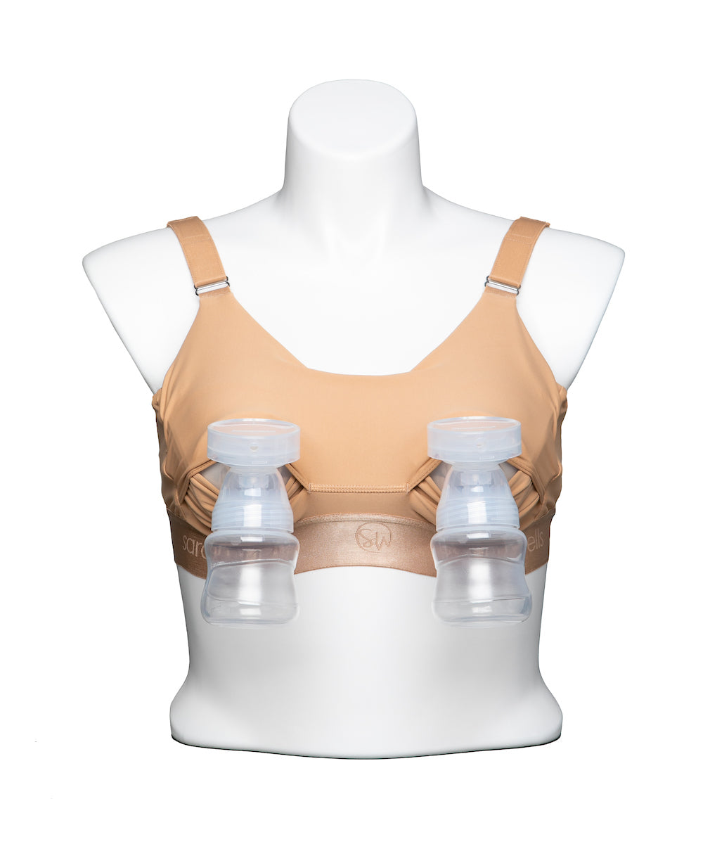 Journey Hands Free Pumping Bra (Latte)