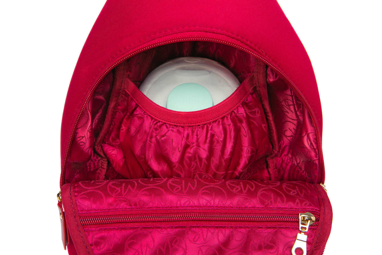 Allie Breast Pump Sling Bag (Ruby)
