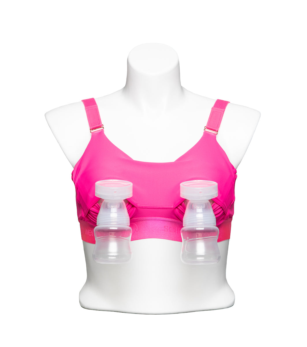 Journey Hands Free Pumping Bra (Hot Pink)