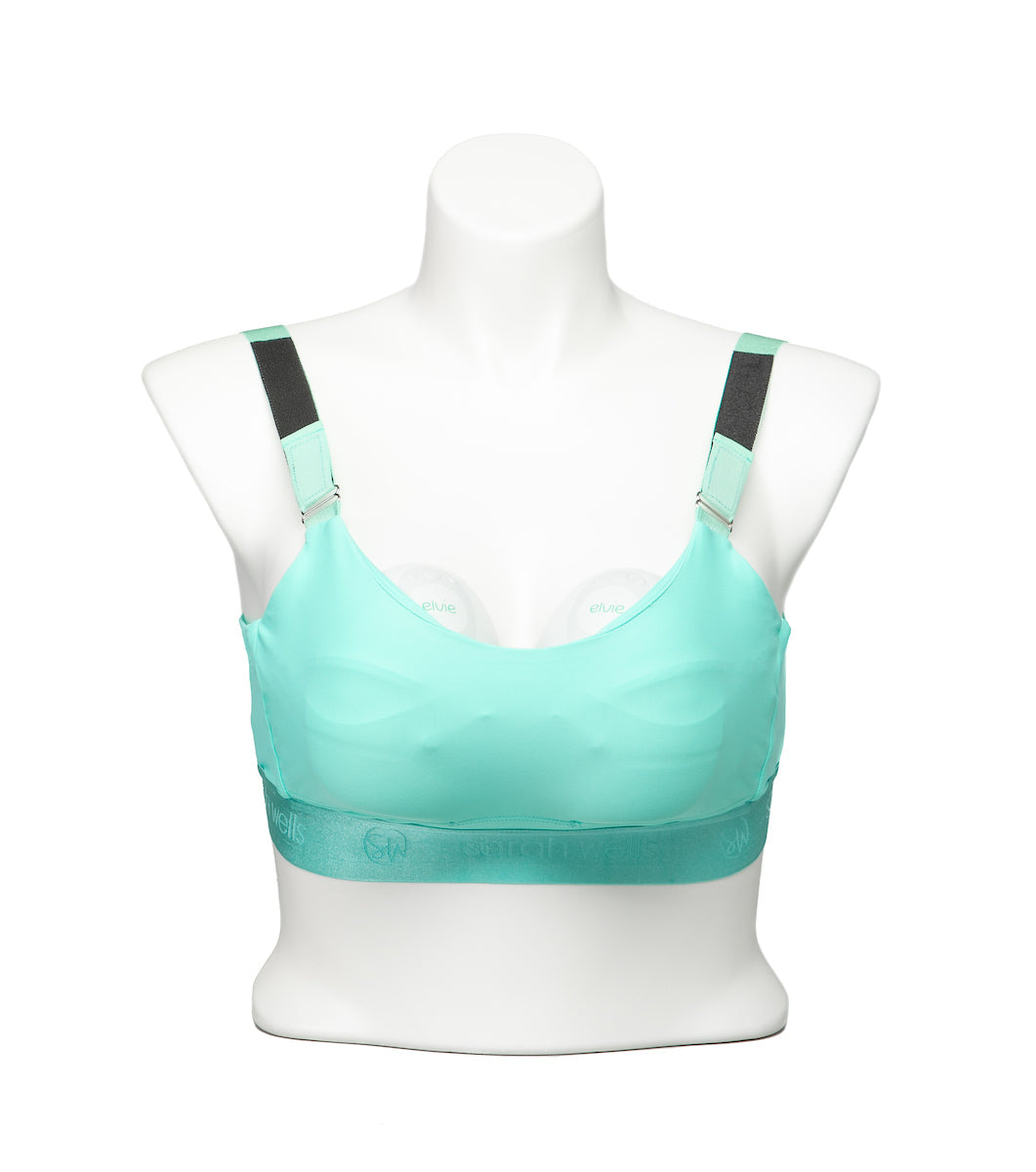 Journey Hands Free Pumping Bra (Mint)