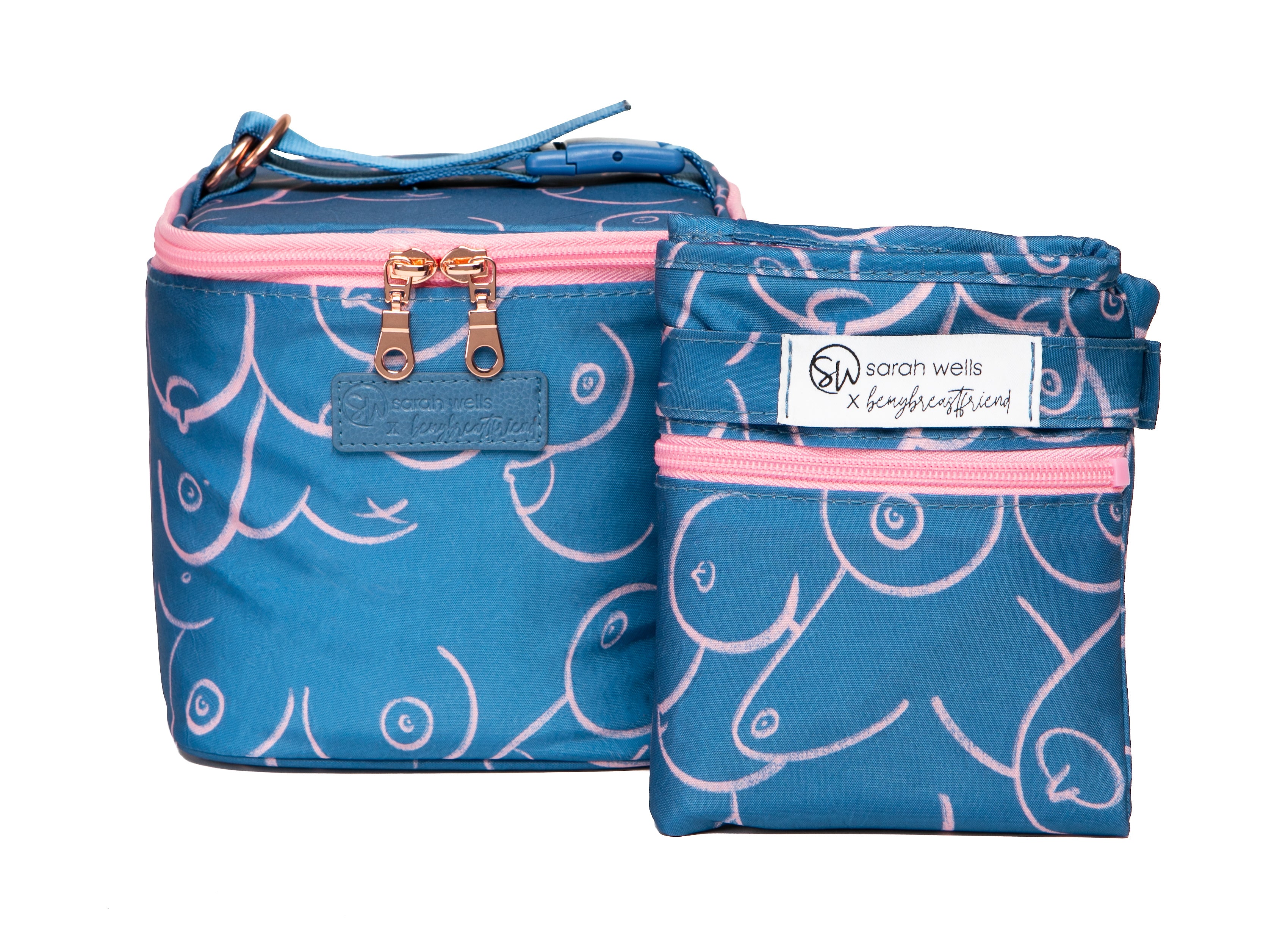 Pumparoo Wet/Dry Bag with Staging Mat® (Boob Bag) || Sarah Wells x bemybreastfriend