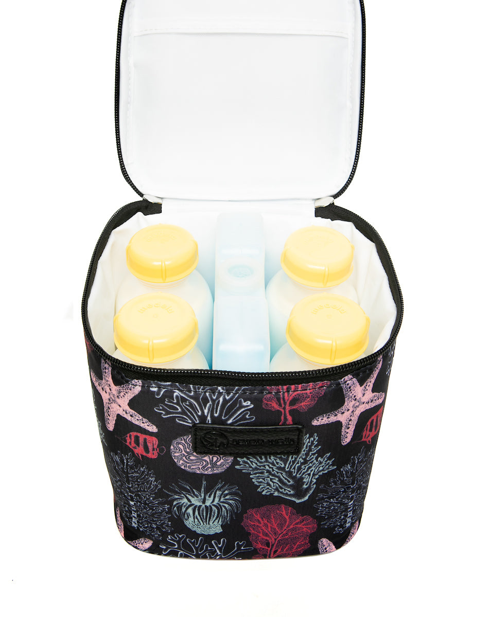 Cold Gold Breastmilk Cooler Bag (Ice Pack Included) (Ocean)