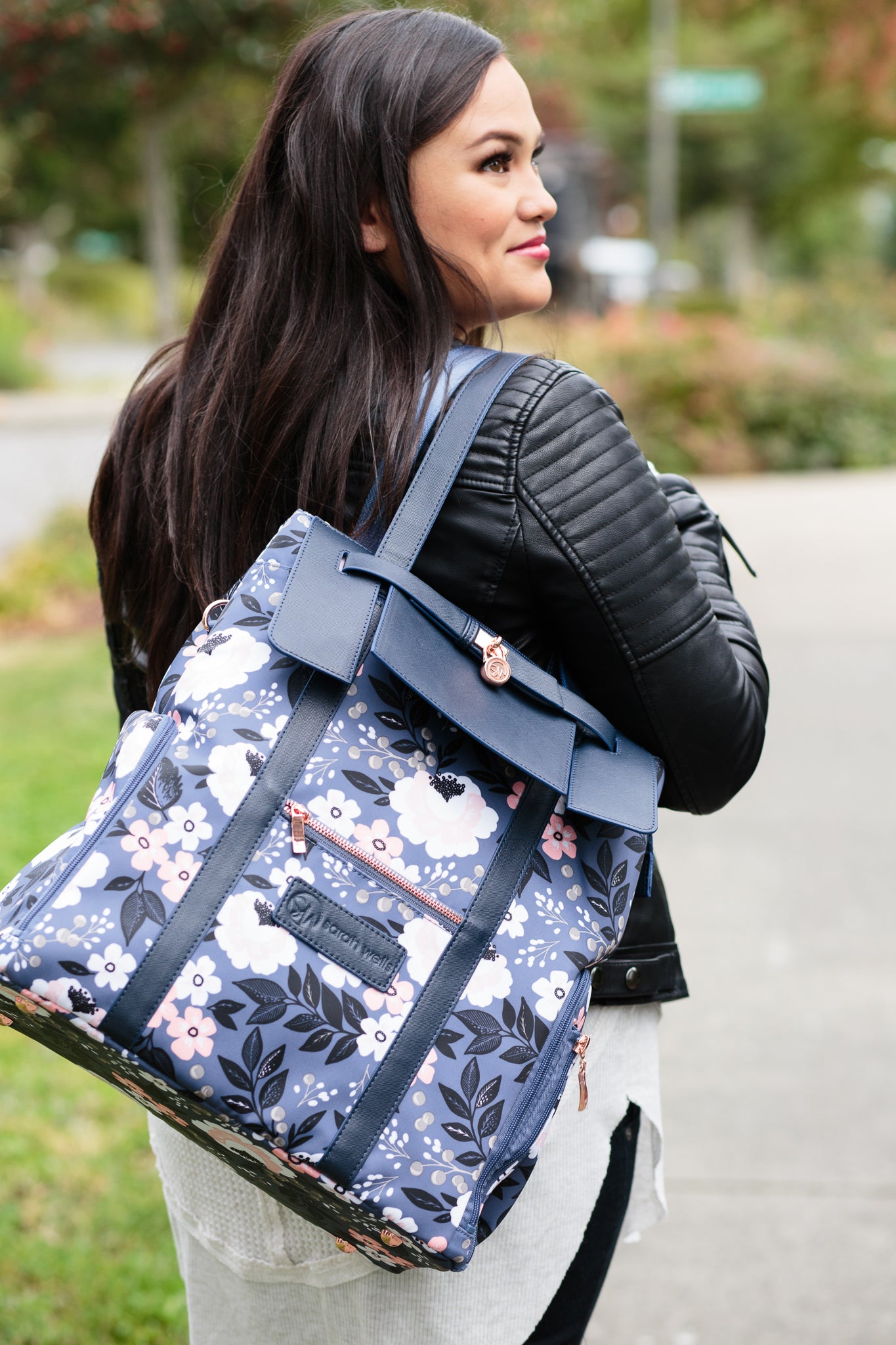 Marie (Le Floral) / Breast Pump Bags & Accessories from Sarah Wells