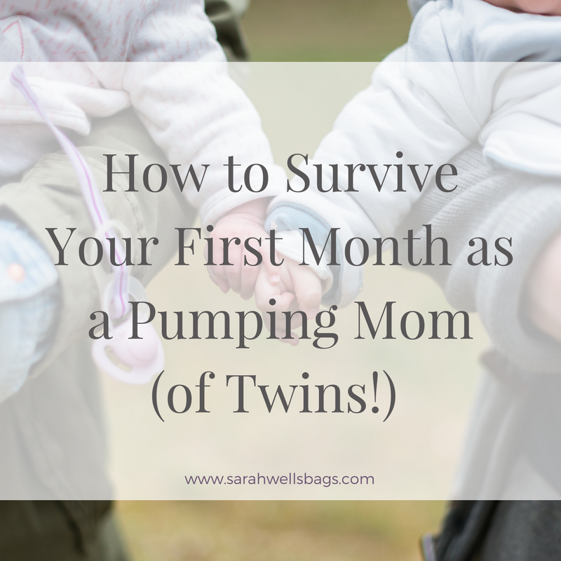How to Survive Your First Month as a Breast Pumping Mom (of Twins!)