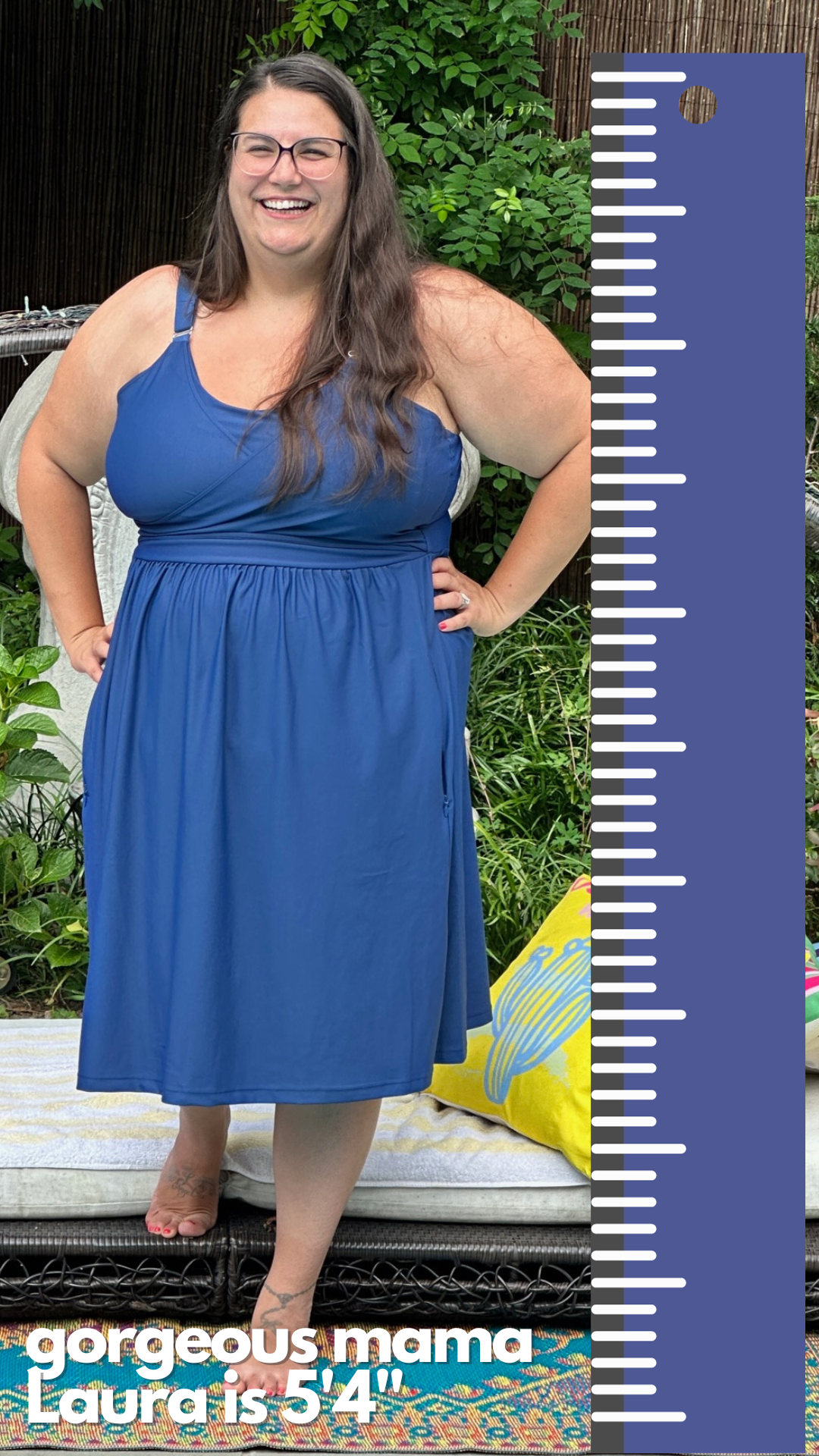 Journey Hands Free Pumping Lounge Dress (Midnight)