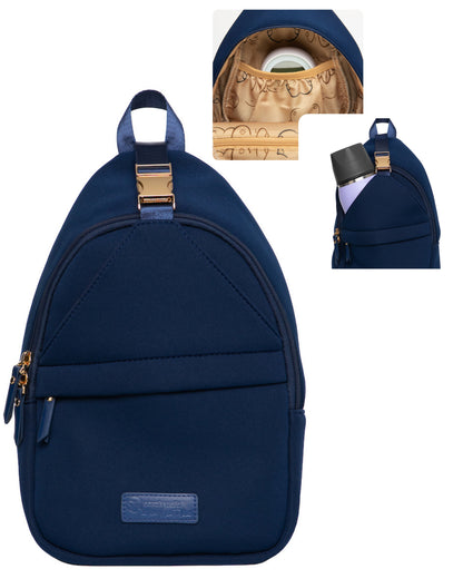Sarah Wells Allie Sling Pump Bag – Neoprene Crossbody with Insulated Pocket – Fits Wearable &amp; Portable Pumps