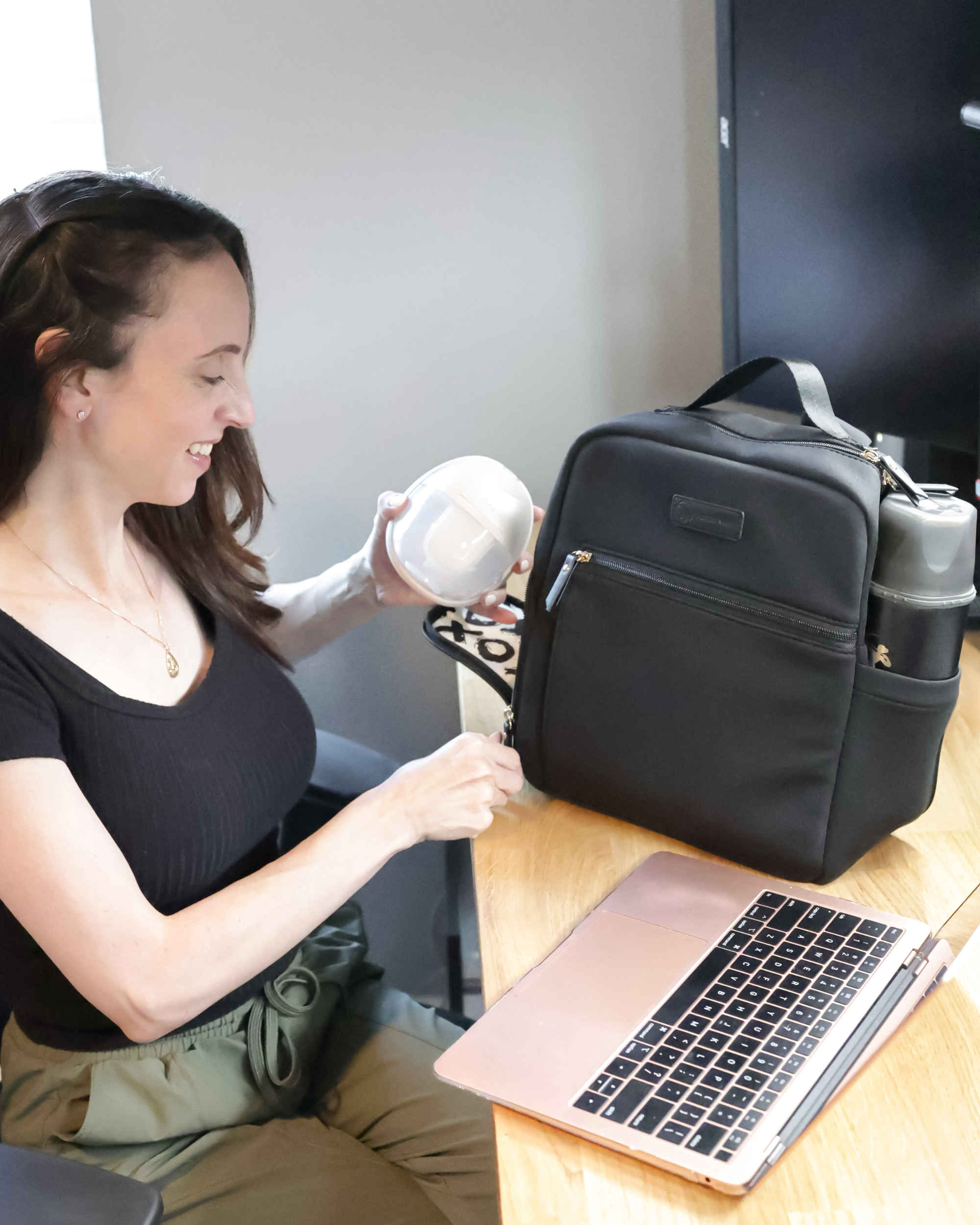 Fifi Mini Backpack (Black)