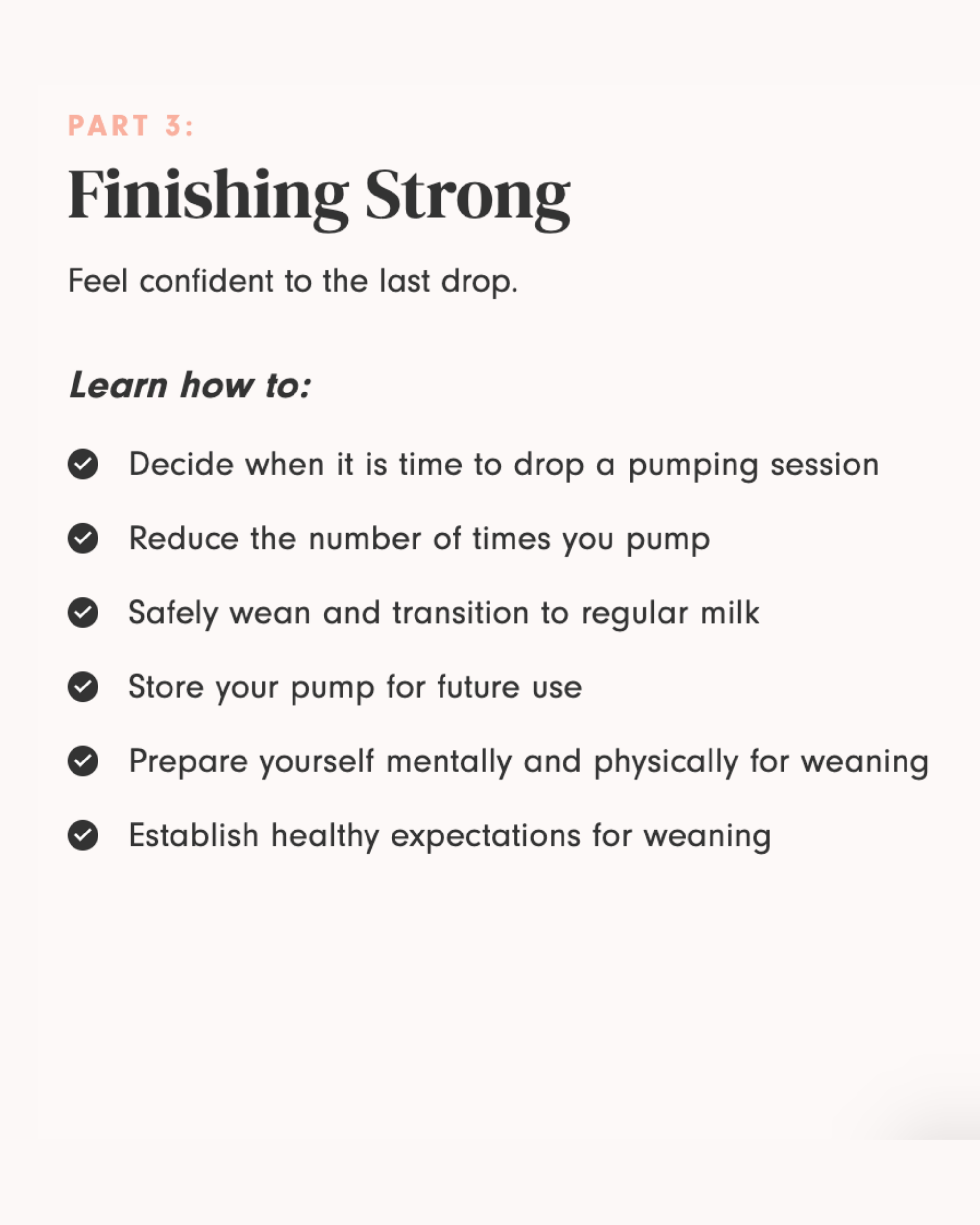 The Ultimate Pumping Course