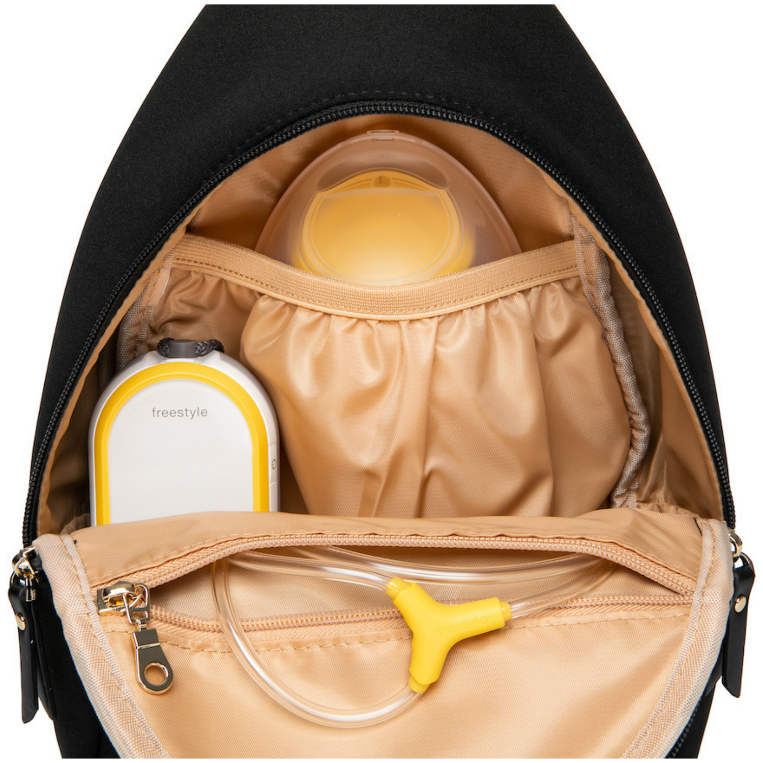 OUTLET Allie Sling Bag (Black) x Medela