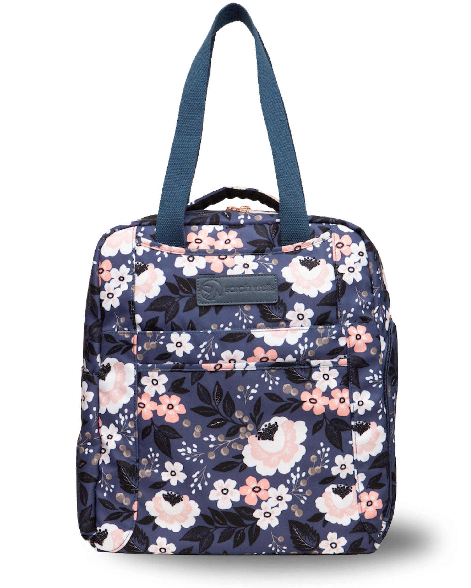 Sarah Wells Kelly Breast Pump Backpack &amp; Tote  – Insulated Pocket, Laptop Sleeve &amp; Easy-Clean Interior – Fits All Pumps for Moms